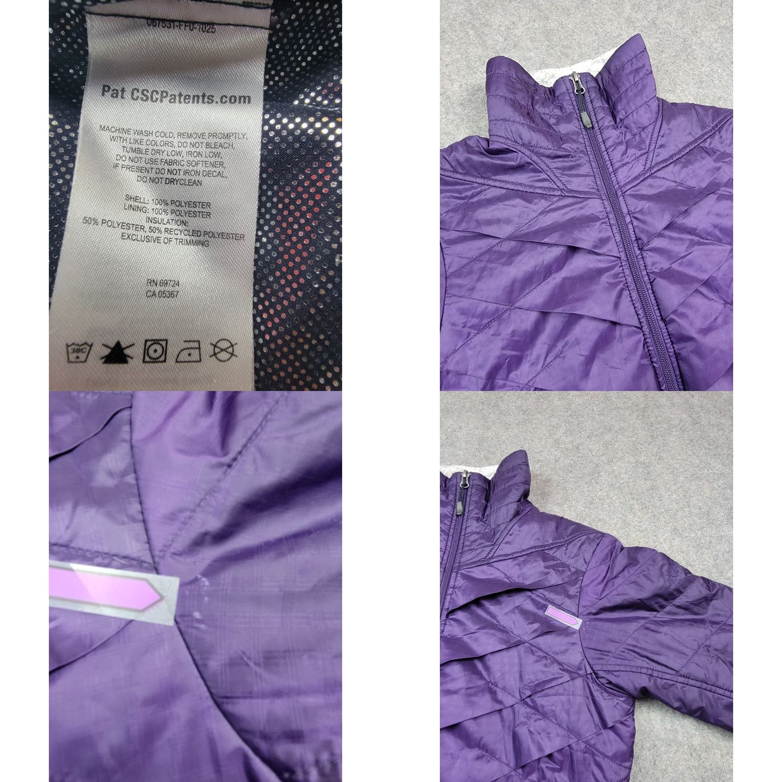 Vintage Columbia Interchange Omni Heat Jacket Womens Small Purple Full Zip Outdoor Jacket Interchange Omni Heat Purple 90s? Not applicable Size S / US 4 / IT 40 - 8 Thumbnail