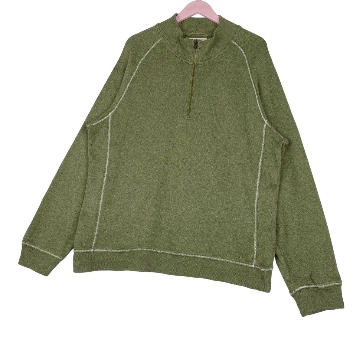L.L. Bean L.L Bean Half Zip Sweatshirt Crewneck Pullover Jumper Size US L / EU 52-54 / 3 - 3 Thumbnail