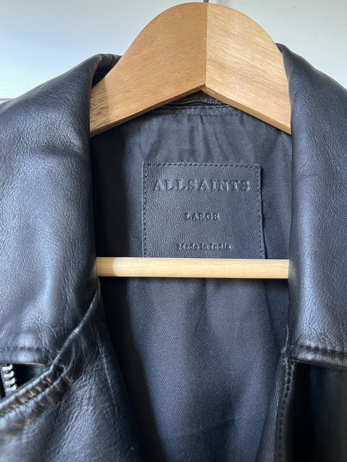 Allsaints All saint Leather rider jacket (2017) Size US L / EU 52-54 / 3 - 2 Thumbnail