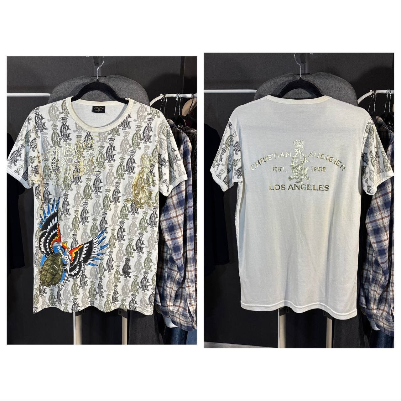 Christian Audigier Cristian Audigier T-shirt Size:L Size US L / EU 52-54 / 3 - 1 Thumbnail