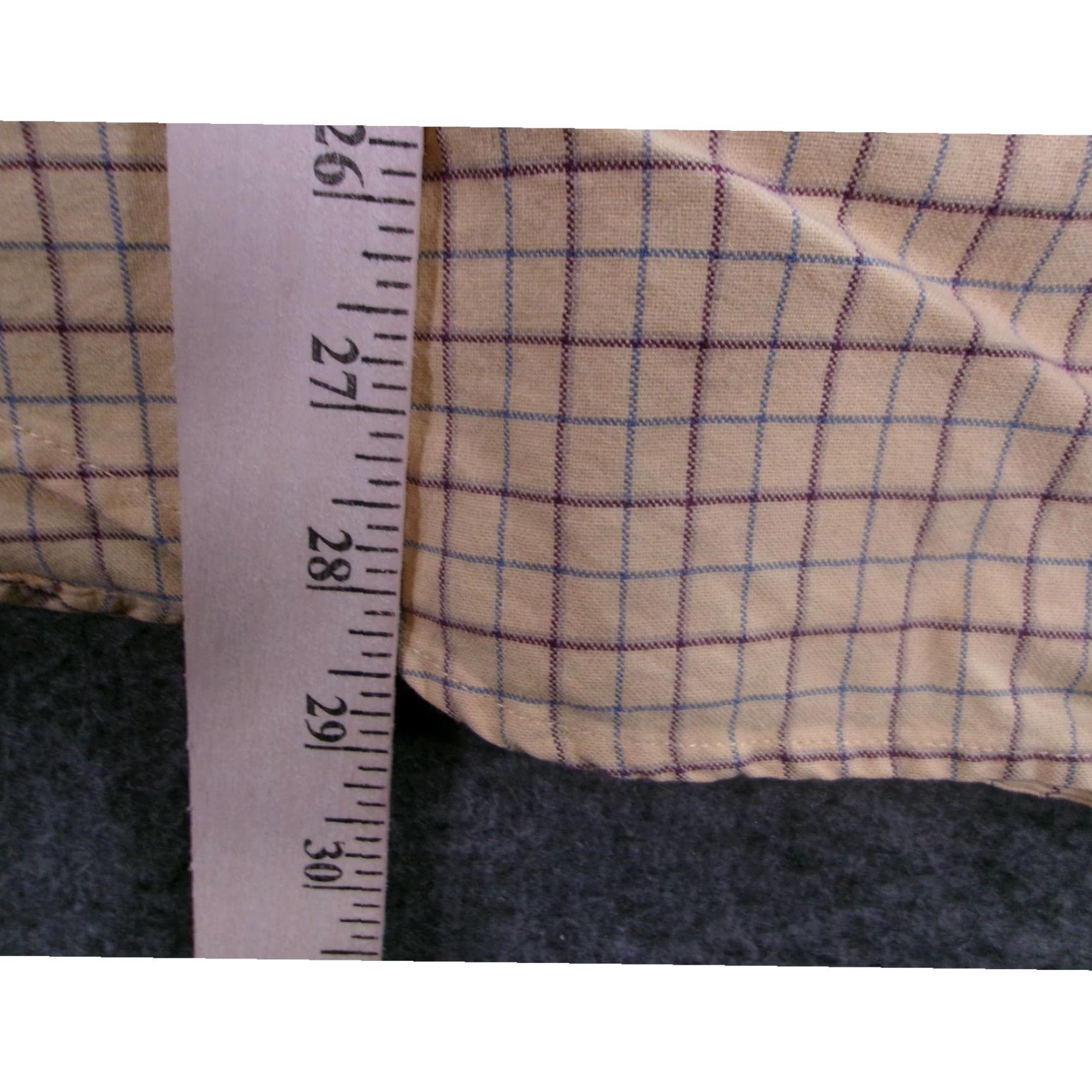 Gap GAP Shirt Mens M Yellow Plaid Oxford Classic Office Casual Heritage OCBD Button-Up Pocket Long Sleeve Size US M / EU 48-50 / 2 - 5 Thumbnail