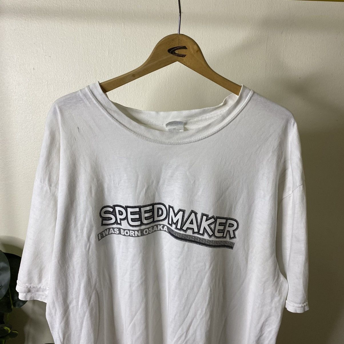 Vintage 2000s Speed Maker Smokey Nagata I Was Born On Osaka Racing T Size US XL / EU 56 / 4 - 7 Thumbnail