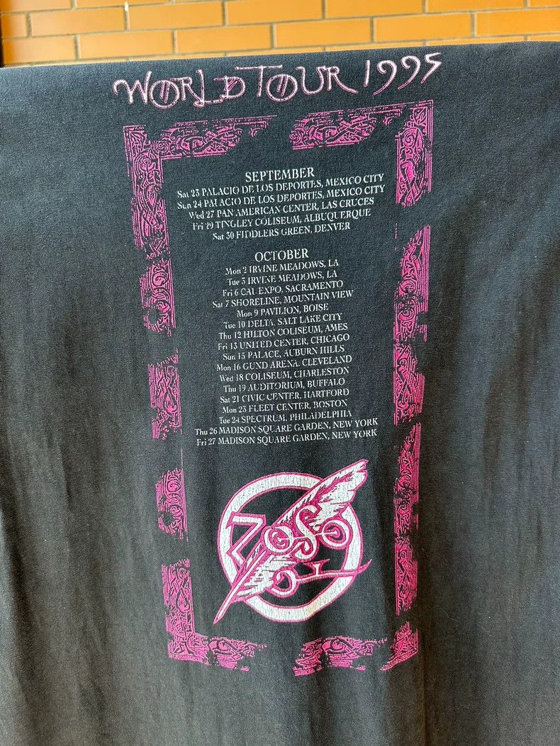 Vintage Vintage Tee 1995 Jimmy Page & Robert Plant 2505-Nextarrow Size US XL / EU 56 / 4 - 6 Thumbnail