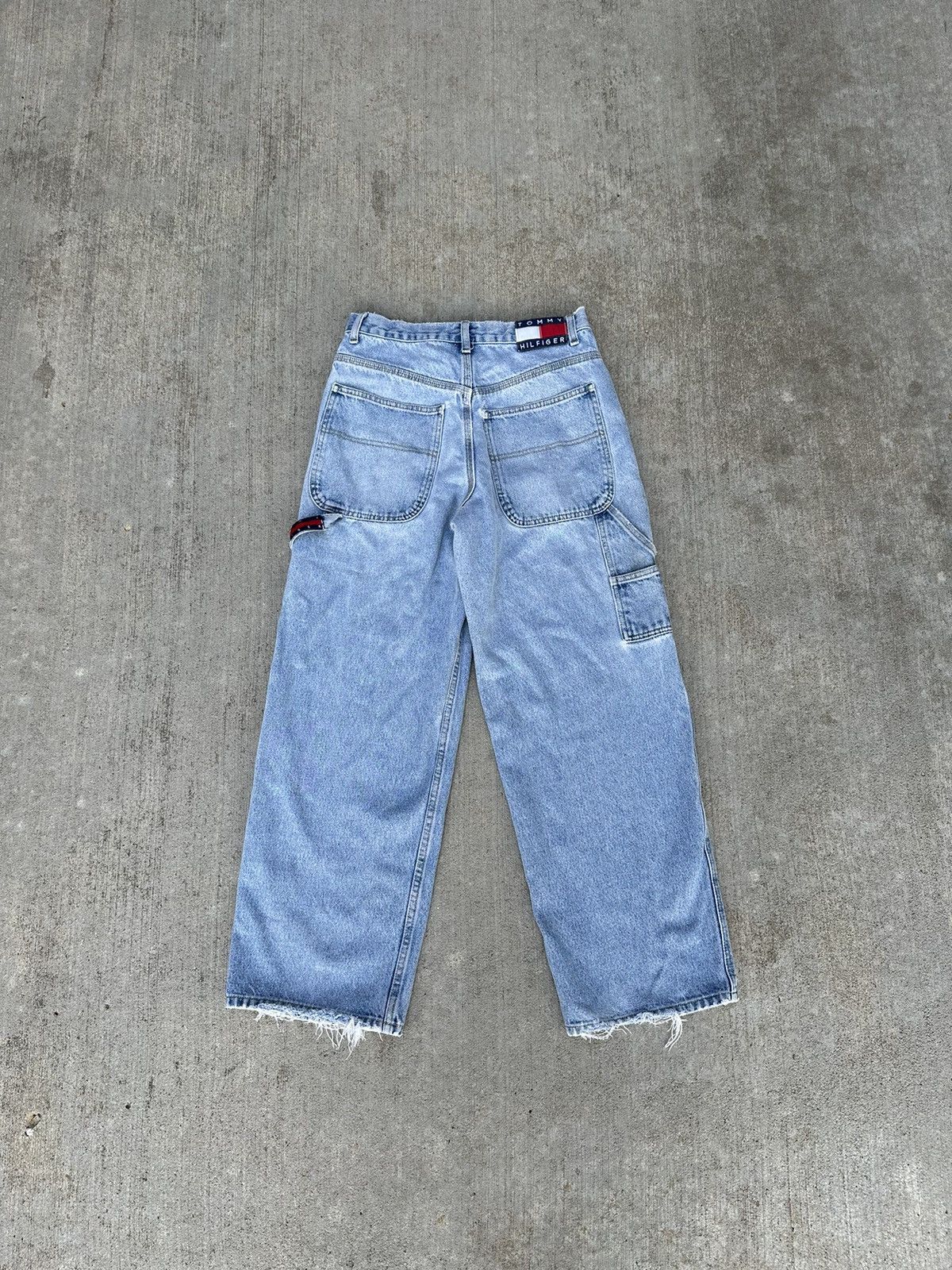 Tommy Jeans × Vintage VINTAGE Y2K TOMMY HILFIGER CARPENTER JEANS 29/30 Size 29" - 1 Thumbnail