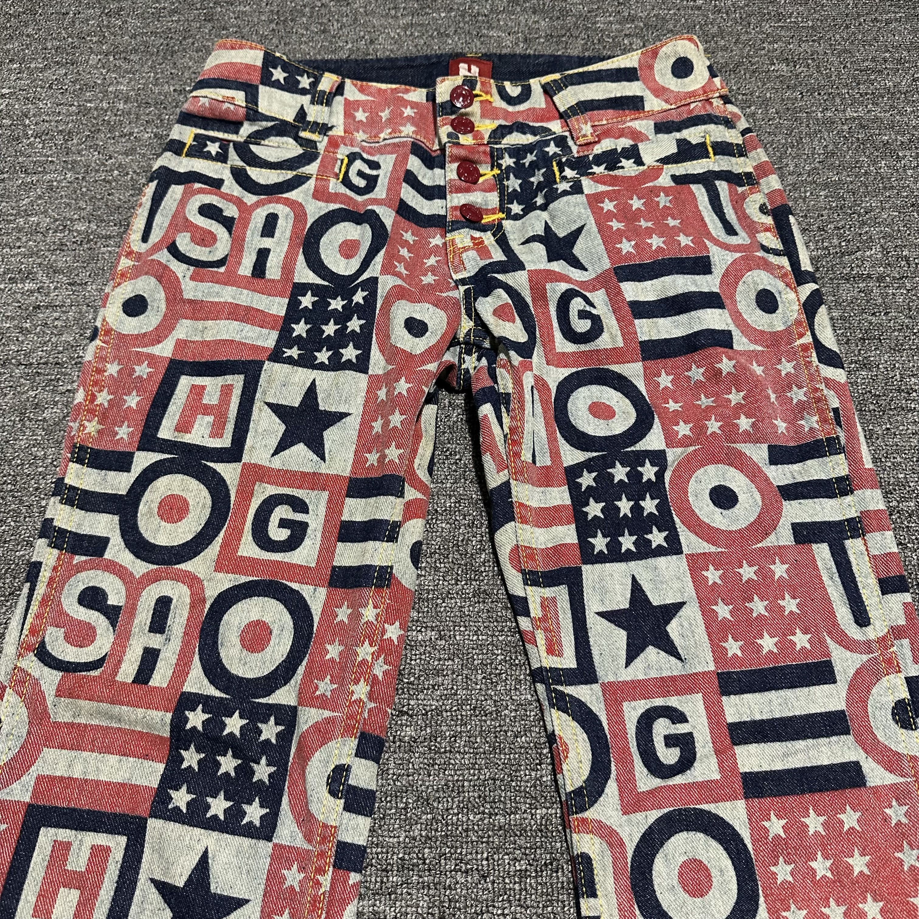 Hysteric Glamour Hysteric Glamour Fullprint Pants Size US 29 - 2 Thumbnail