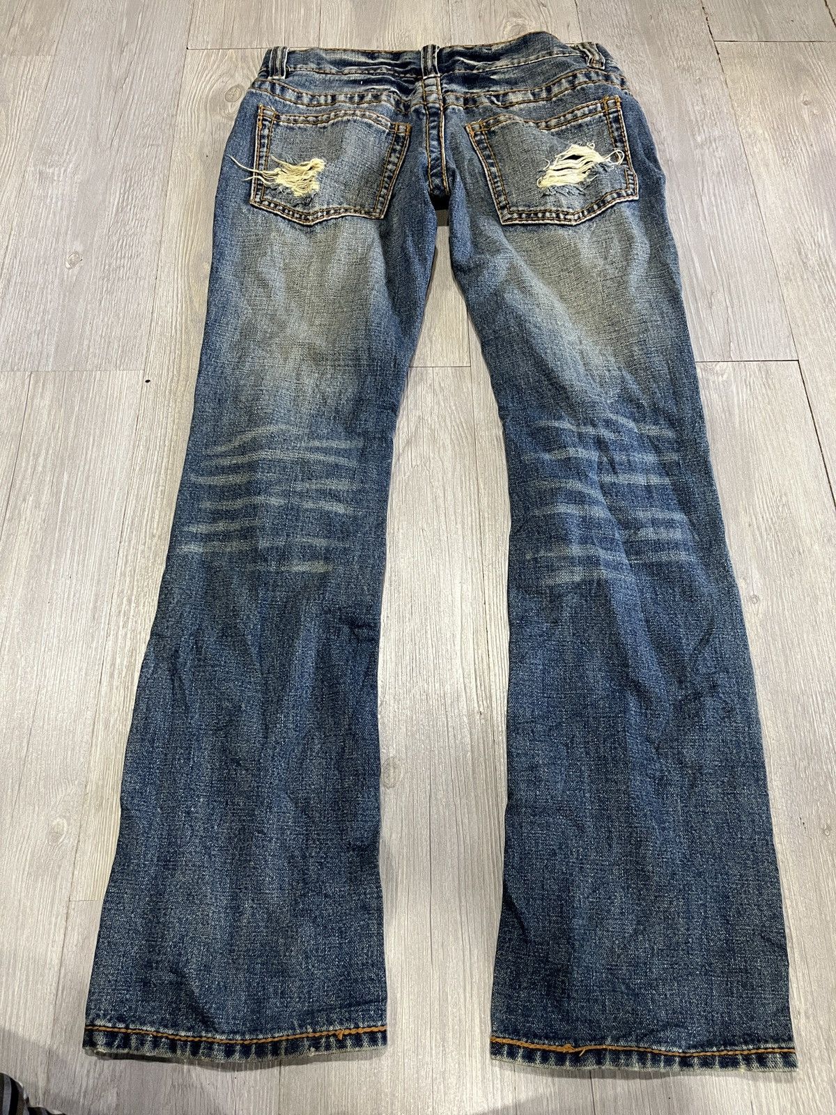 Hysteric Glamour RARE Distressed Denim Chortie vintage Size US 30 / EU 46 - 6 Thumbnail