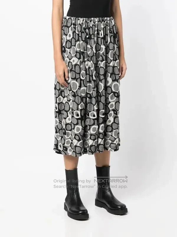 Yohji Yamamoto Yohji Yamamoto size 2 Wool blend black and grey polka dot p Size 24" / US 00 / IT 34 - 1 Thumbnail
