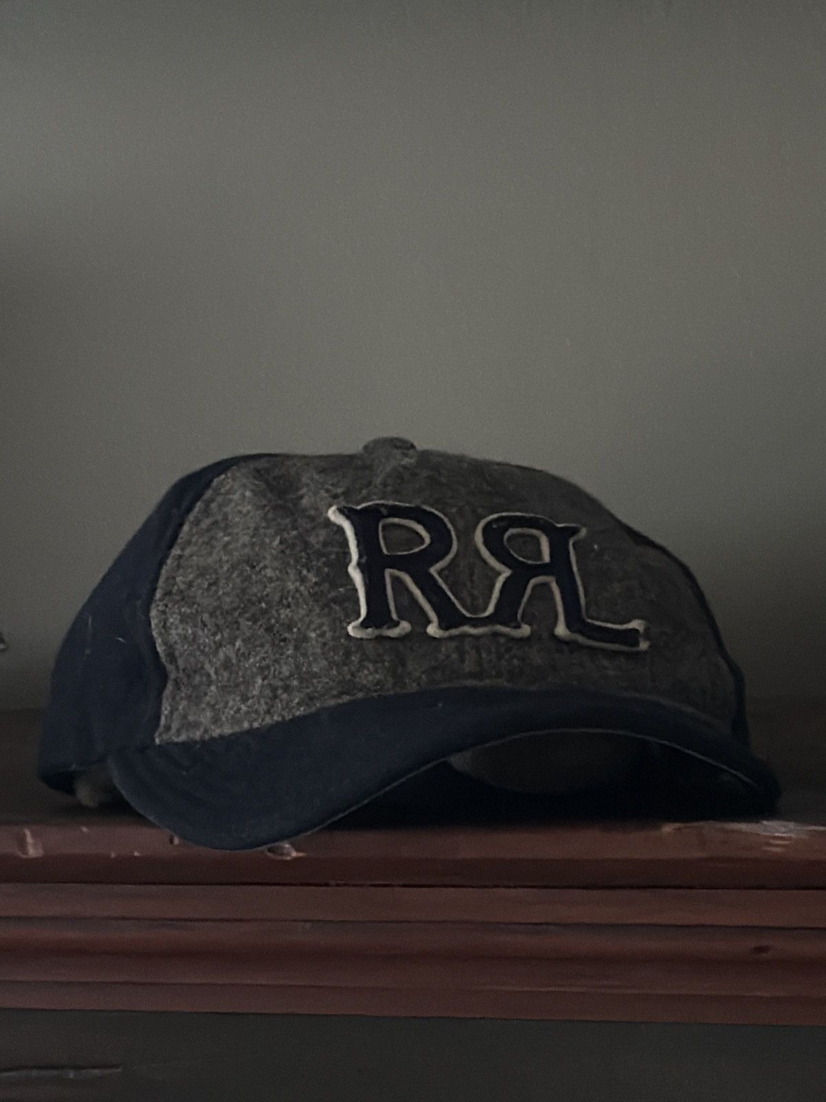 RRL Ralph Lauren RRL Logo Wool Ball Hat Size ONE SIZE - 3 Thumbnail