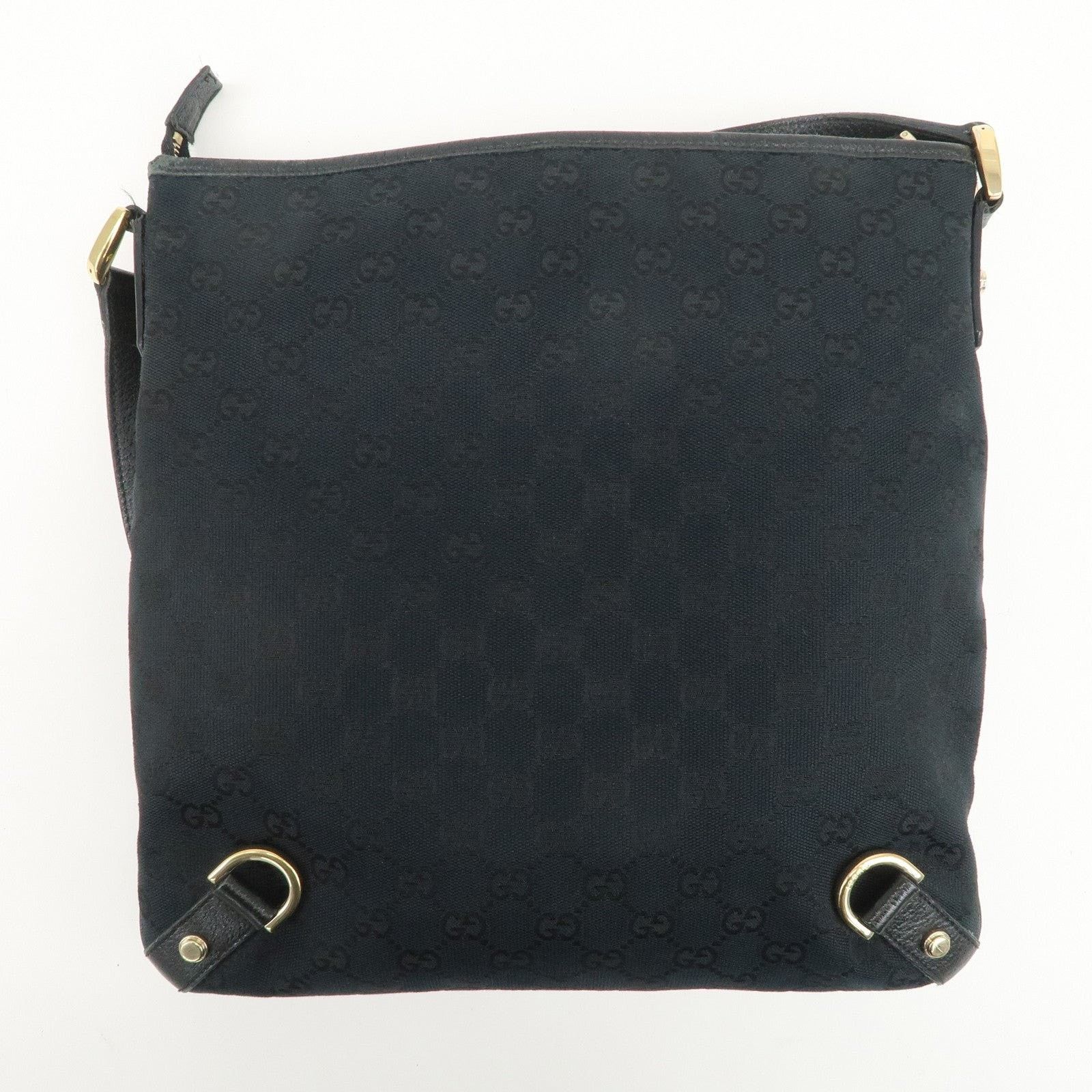 Gucci Gucci Abbey GG Canvas Crossbody Bag Black Size ONE SIZE - 2 Thumbnail