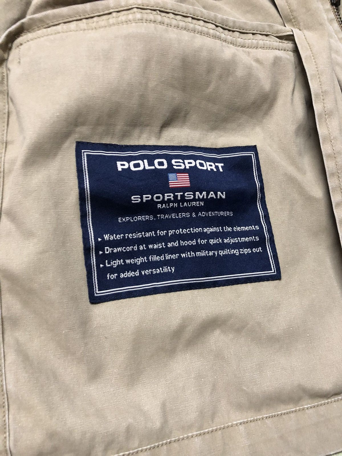 Polo Sportman Ralph Lauren hooded parka jacket