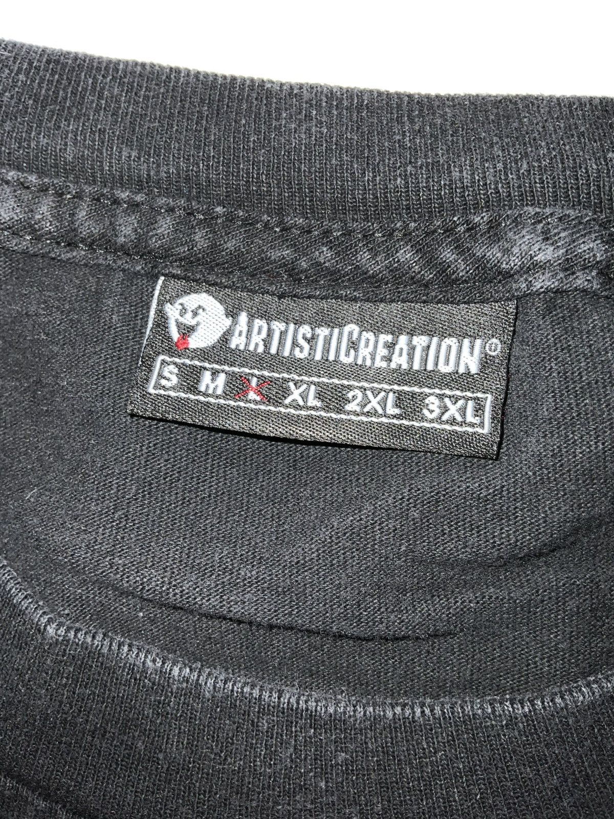 Other ArtistiCreation Ghost Ice Cream Skateboarding Graphic TShirt Size US L / EU 52-54 / 3 - 6 Thumbnail