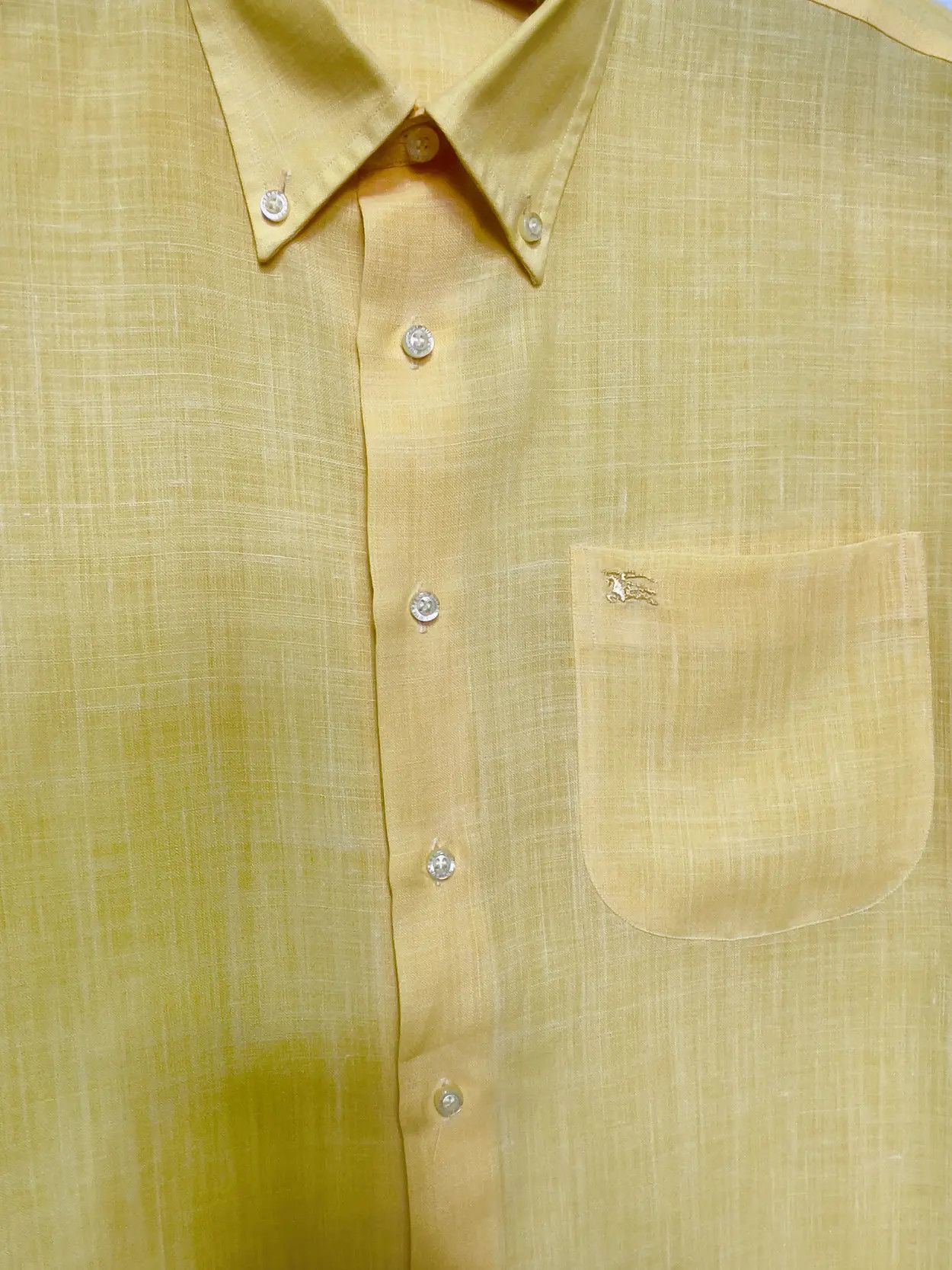 Burberry 🔥 Burberry london luxury shirt lino linen size xl Size US XL / EU 56 / 4 - 5 Thumbnail