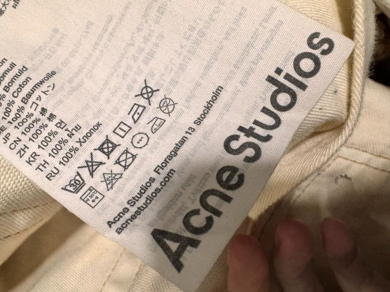 Acne Studios acne studios Brown printed machete jeans 2502-Nextarrow Size US 30 / EU 46 - 8 Thumbnail