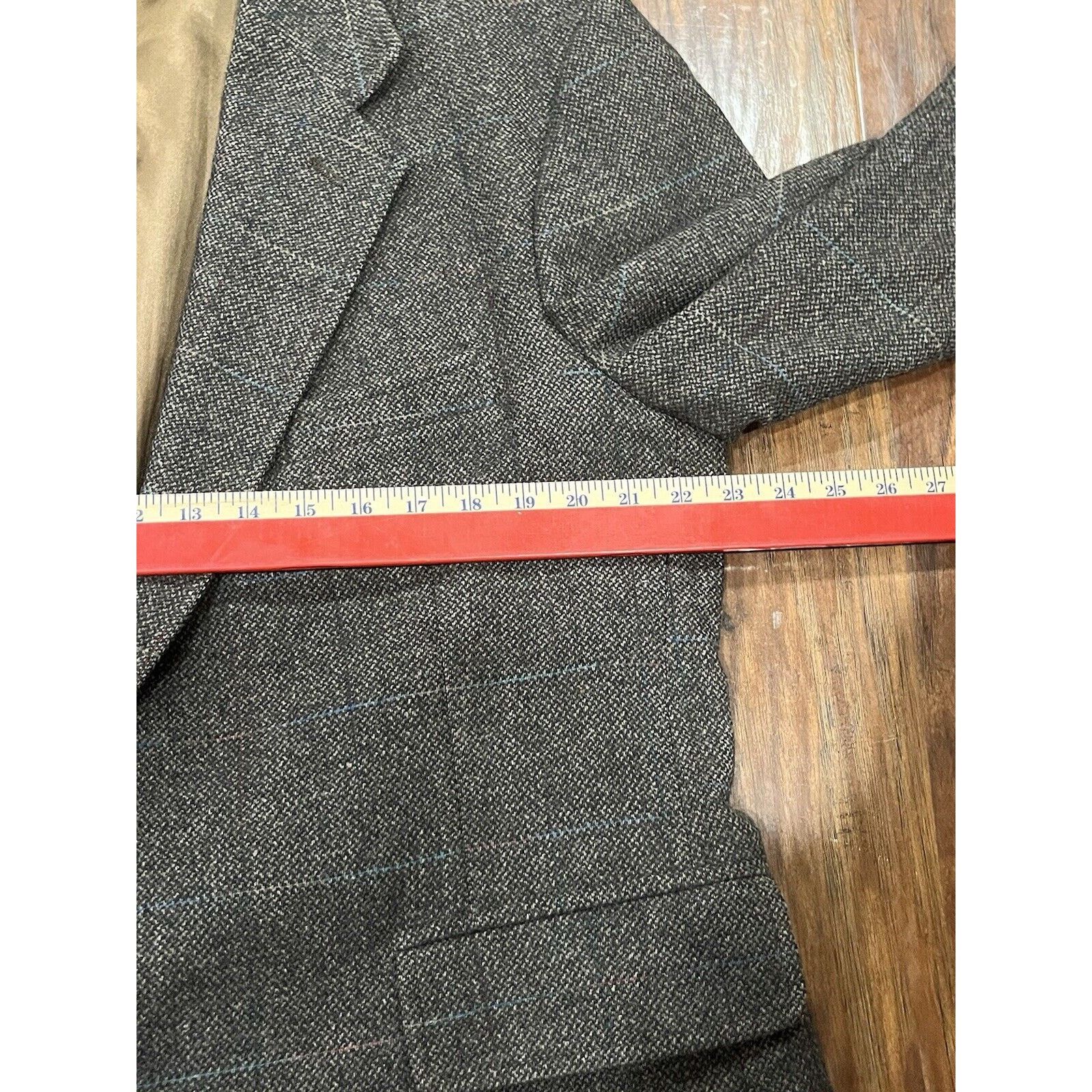 Pendleton Pendleton 100% Virgin Wool Gray Coat BlazerGlen Size 46R Size 46R - 5 Thumbnail