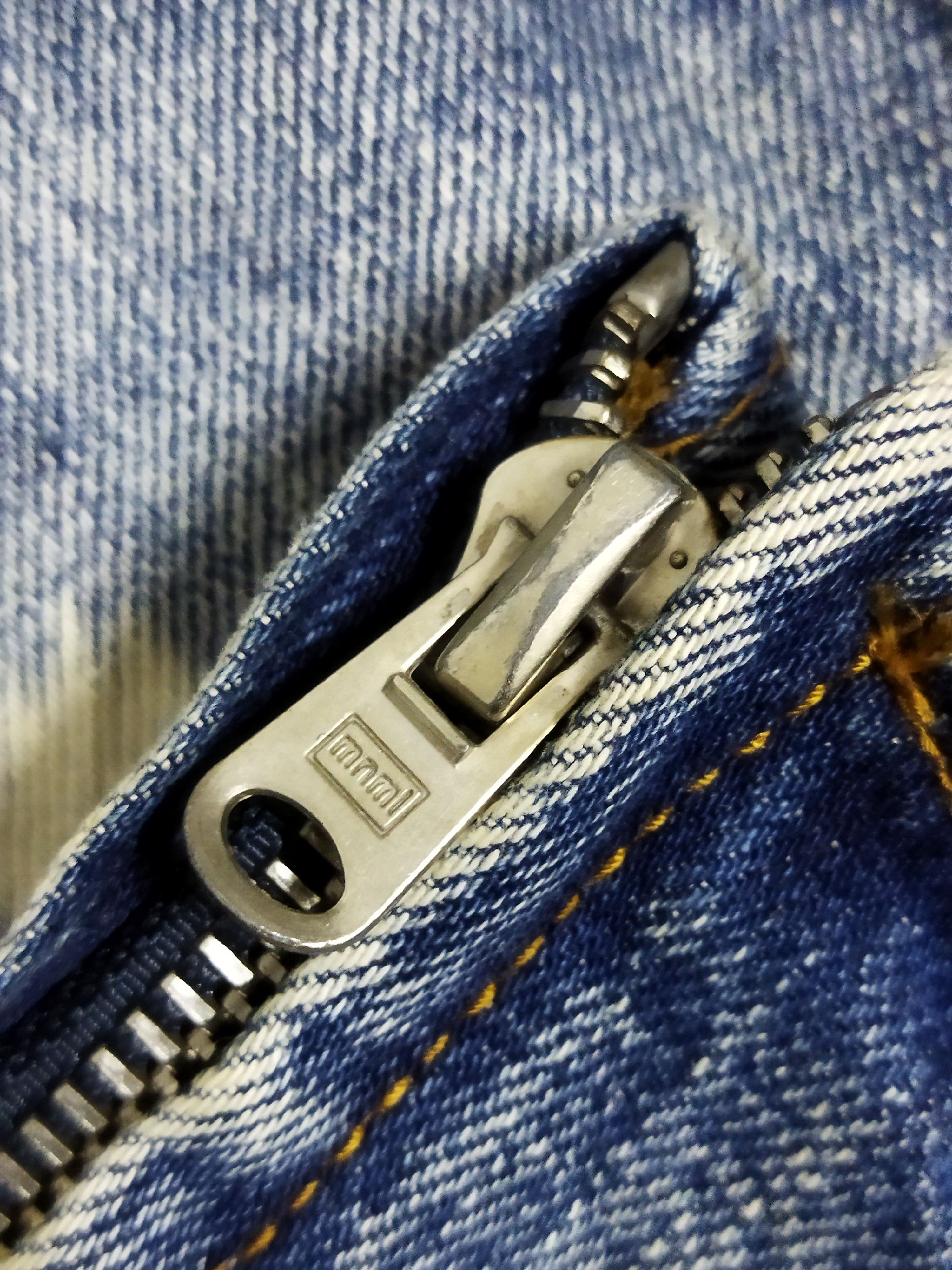 MNML MNML Distressed Denim Zipper Jeans Size US 31 - 6 Thumbnail