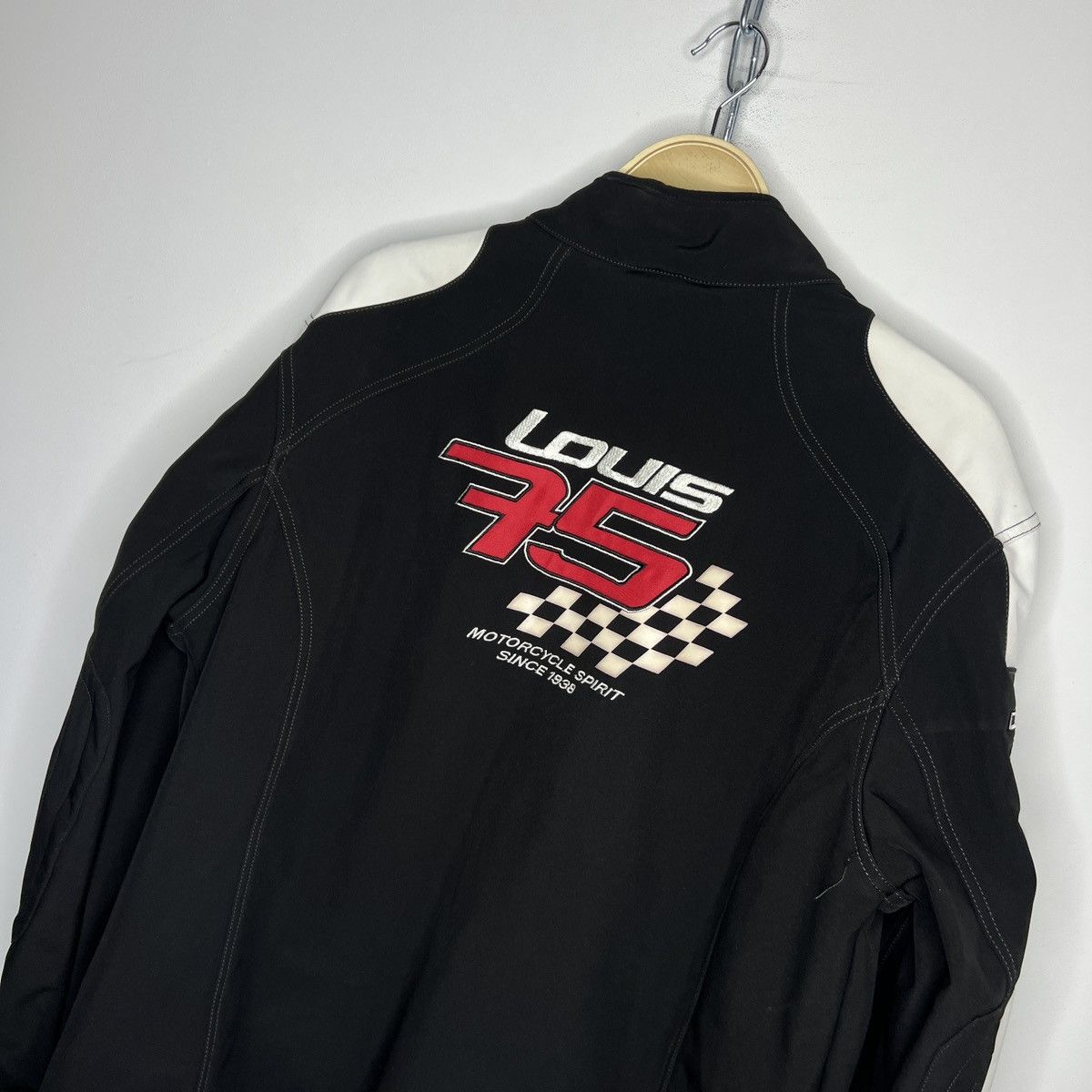 Vintage Vintage Bridgestone Louis 75 Motorcycle Racing Jacket Size US L / EU 52-54 / 3 - 8 Thumbnail