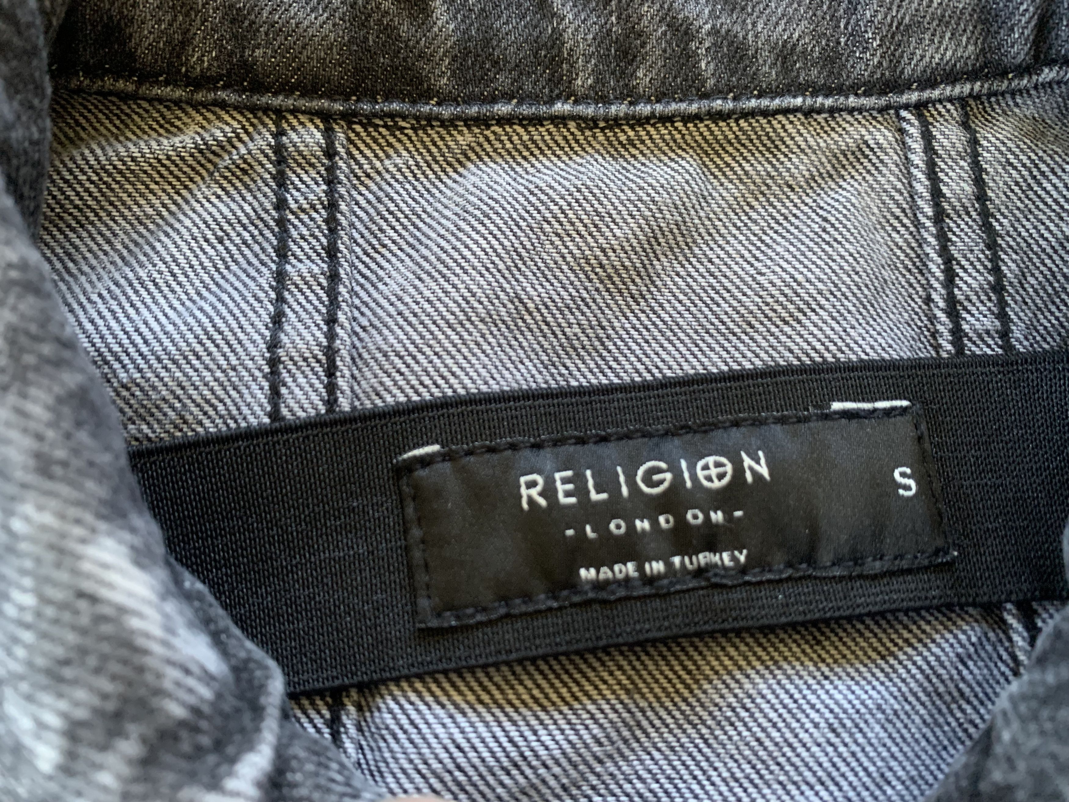 Other Religion London Wash Grey Denim Jacket Size US S / EU 44-46 / 1 - 5 Thumbnail