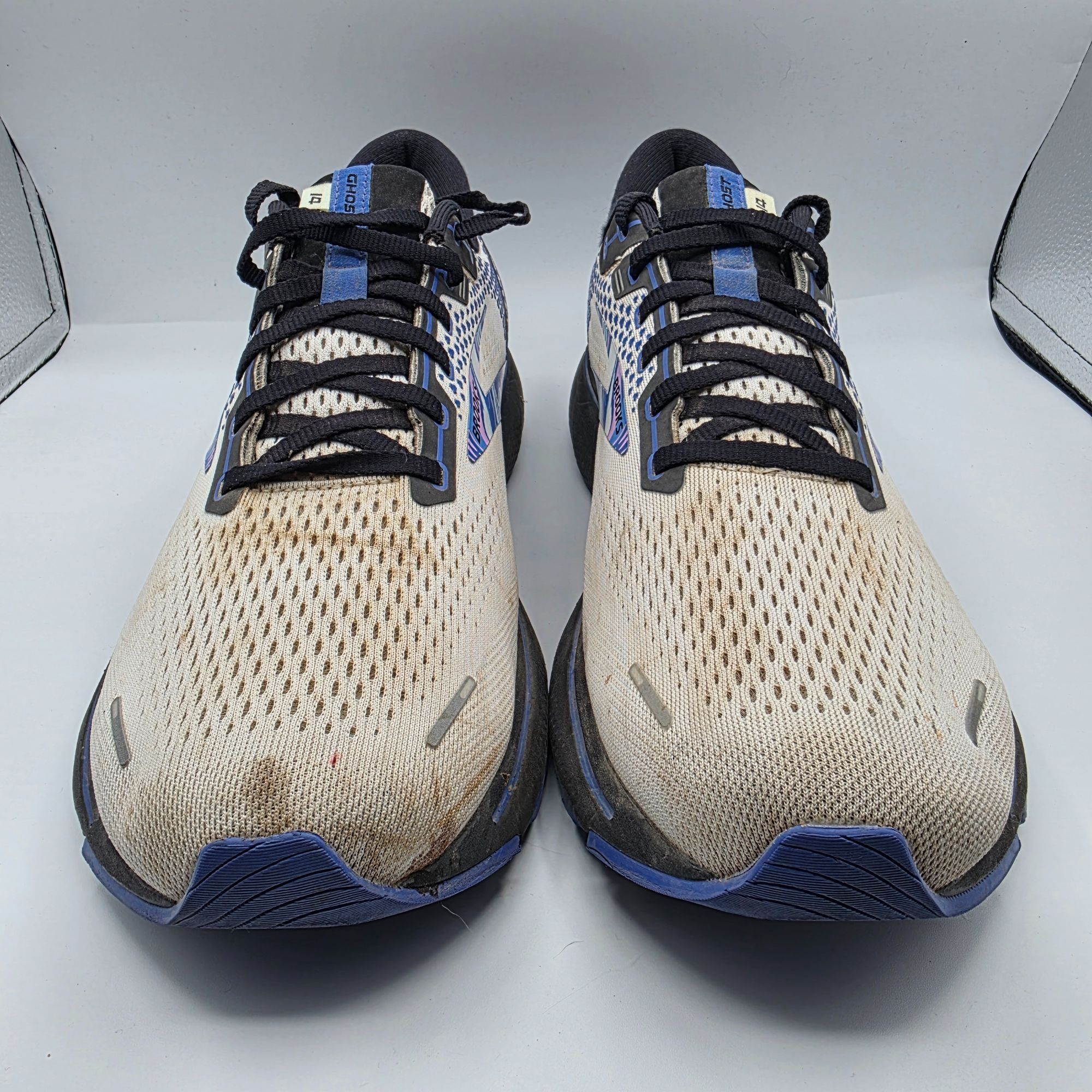 Brooks Brooks Ghost 14 Empower Her Mens Size 13 White Black Athleti Size US 13 / EU 46 - 2 Thumbnail