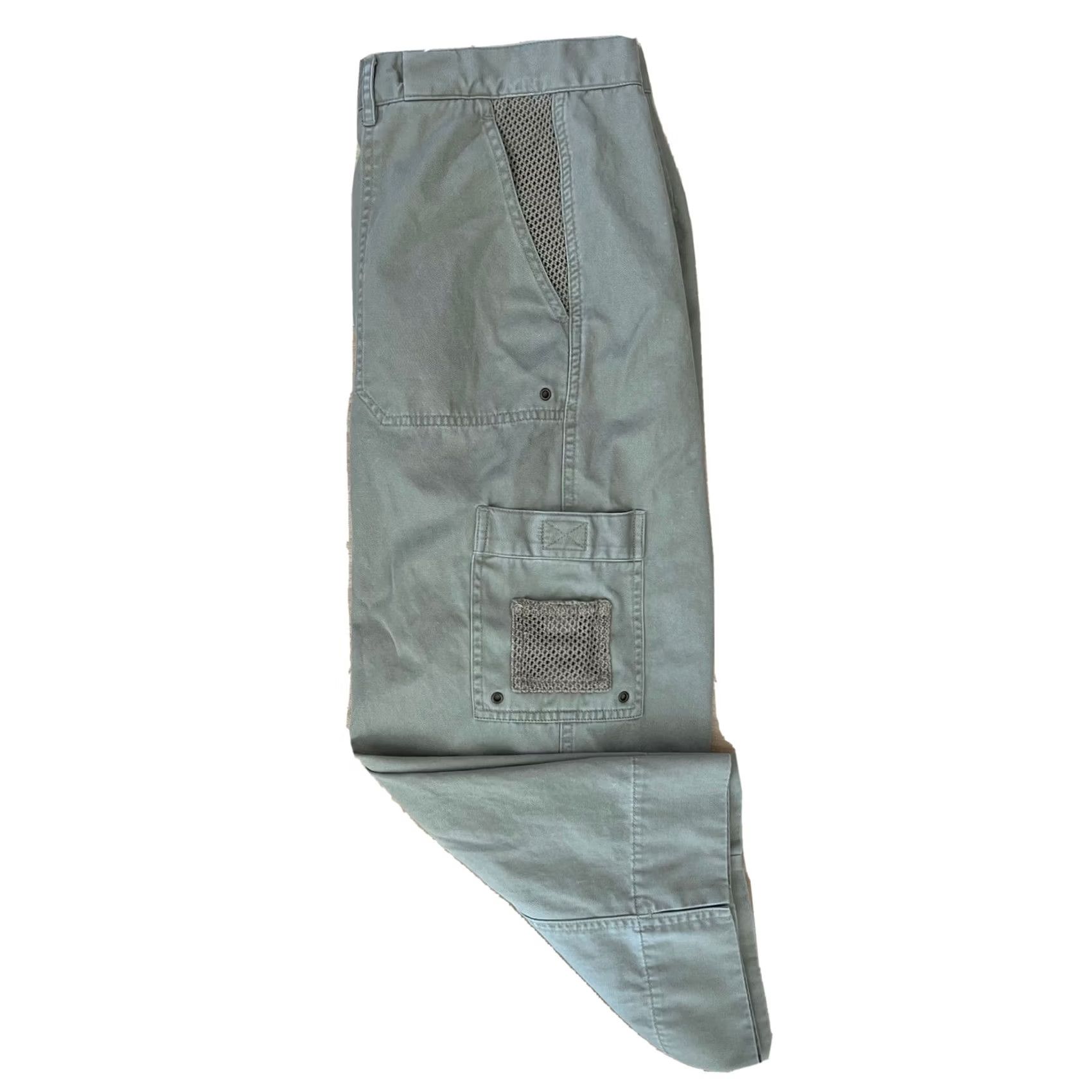 Ralph Lauren VINTAGE Lauren Ralph Lauren Military Cargo Pants Women's 14 Khaki Workwear RRL Safari Size 36" / US 14 / IT 50 - 2 Thumbnail