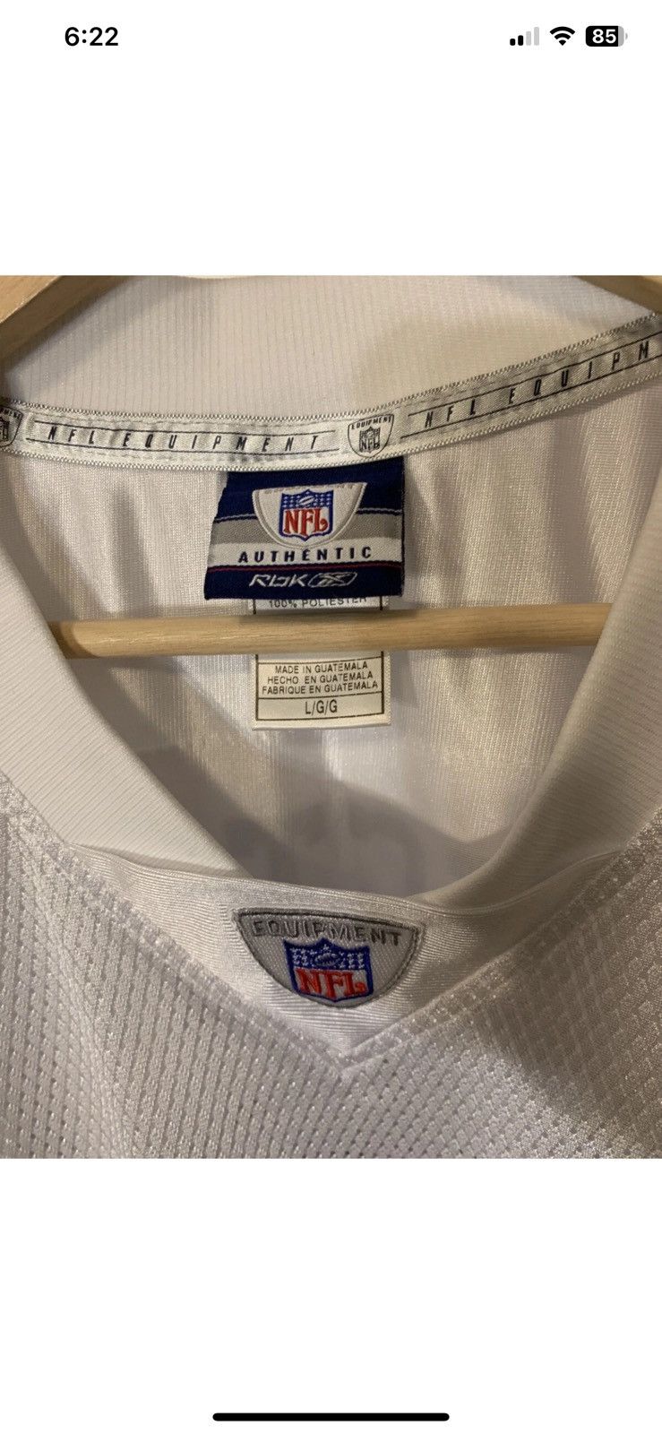 Reebok Reebok mens sz L Miles Austin #19 Dallas Cowboys jersey NFL Size US L / EU 52-54 / 3 - 2 Thumbnail