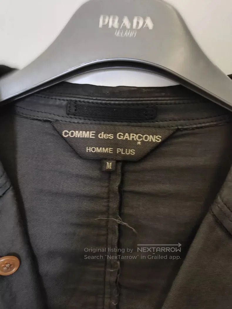 Comme des Garcons Comme des Garcons 02AW Leather Tear Coat. Size US S / EU 44-46 / 1 - 6 Thumbnail