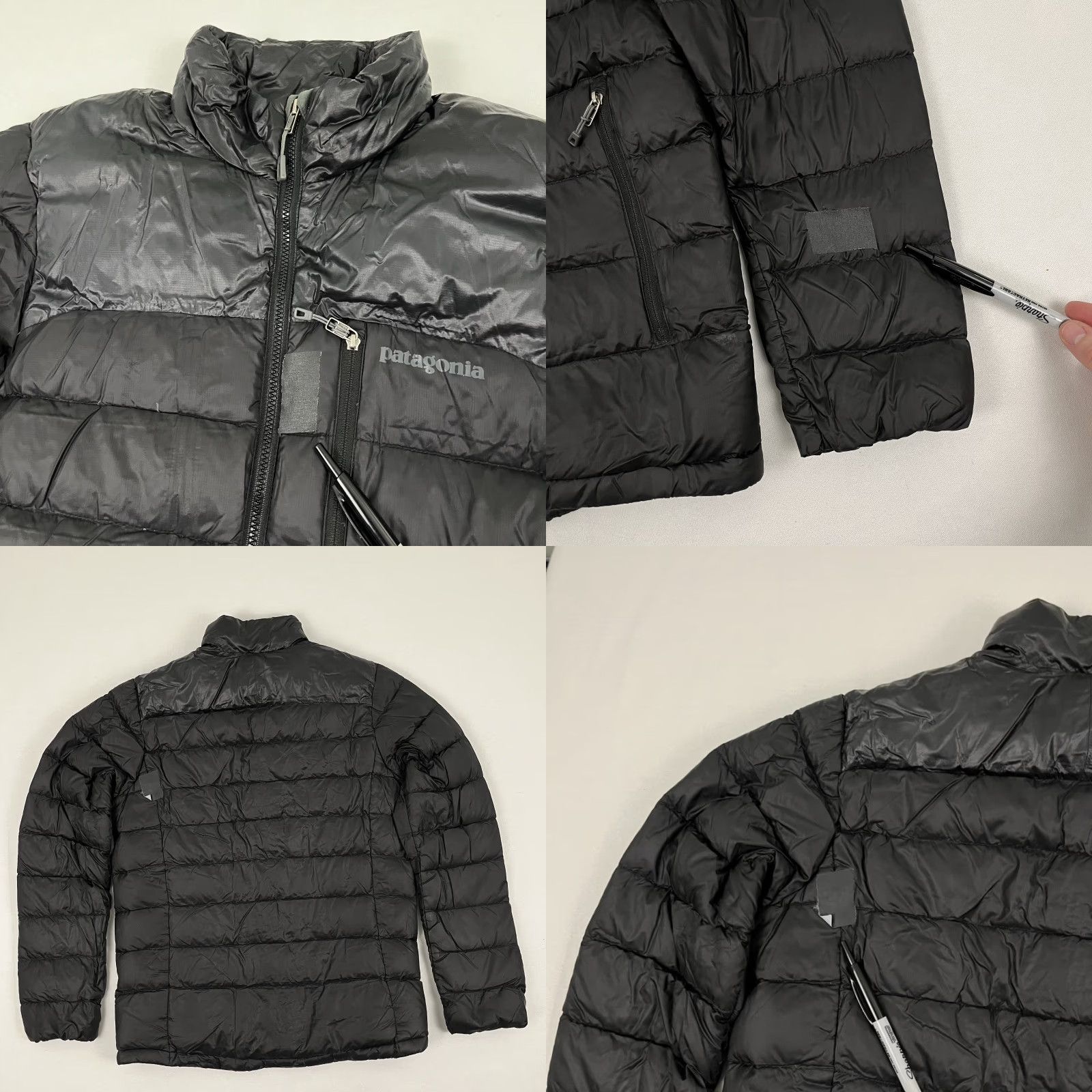 Patagonia Patagonia Jacket Men S Down Fitz Roy Black Puffer Quilted Coat Winter Bodywarmer Zip Mid-Length Size US S / EU 44-46 / 1 - 8 Thumbnail