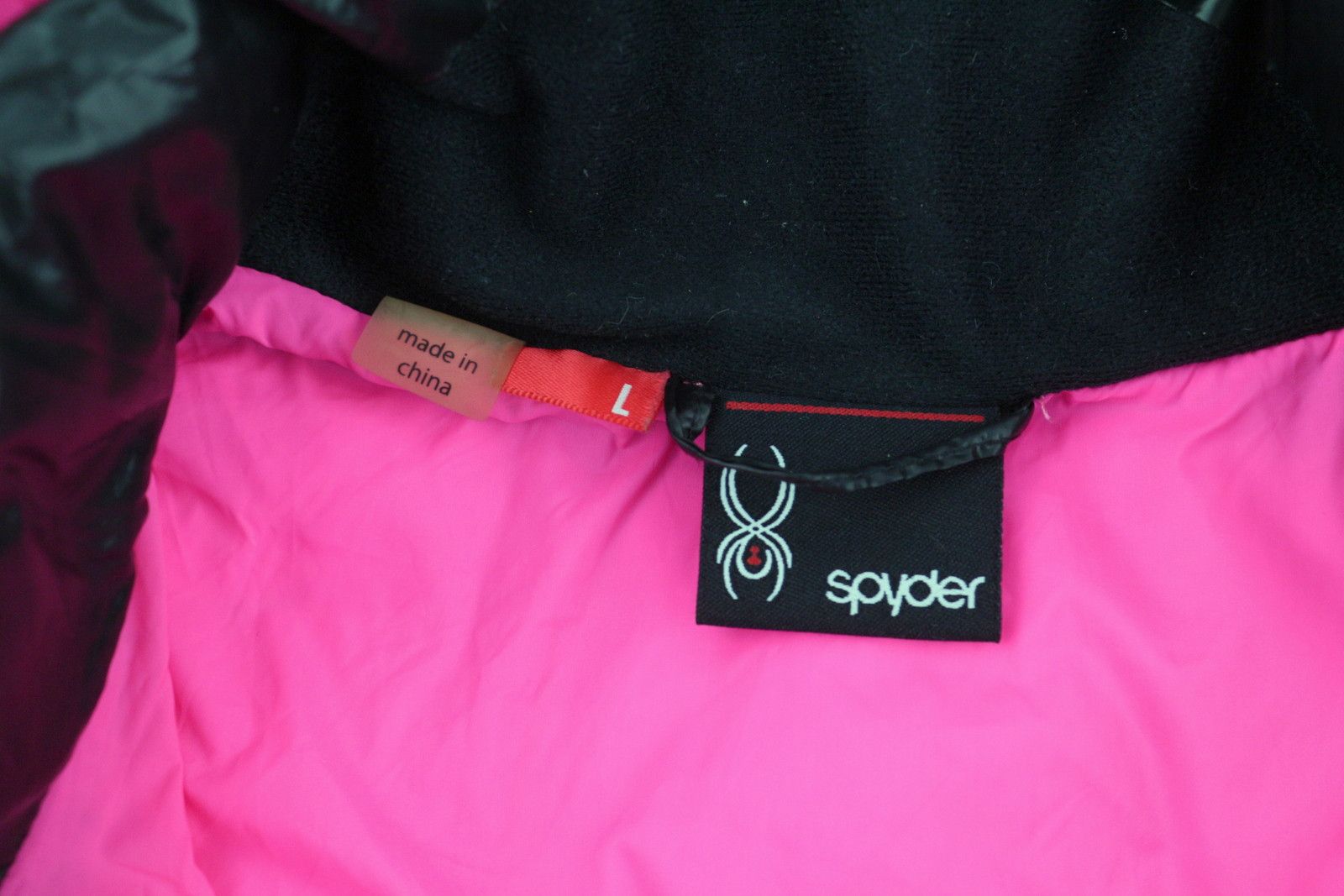 Spyder L Black Full Zip Insulated Quilted Hooded Mid-Length 86457 Size L / US 10 / IT 46 - 8 Thumbnail