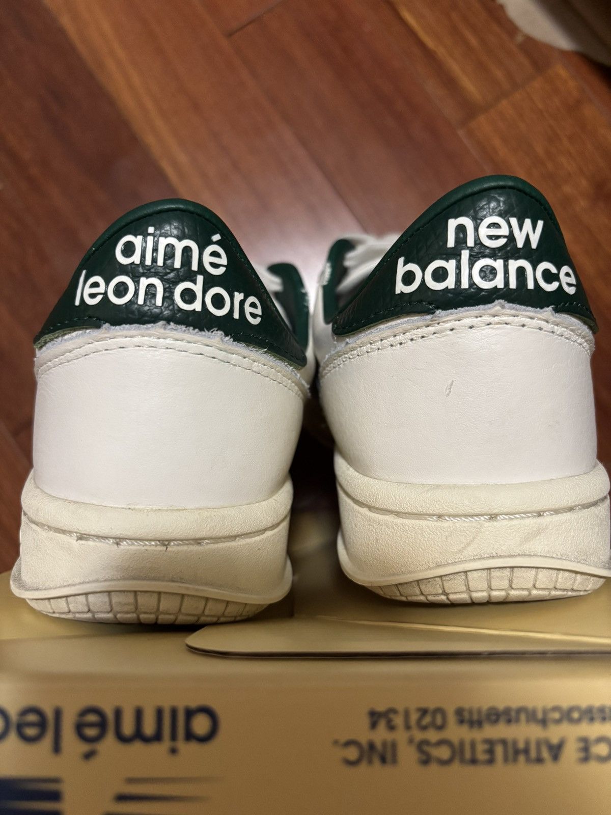 Aime Leon Dore × New Balance Aime Leon Dore x New Balance T500 White Green Size US 8.5 / EU 41-42 - 7 Thumbnail