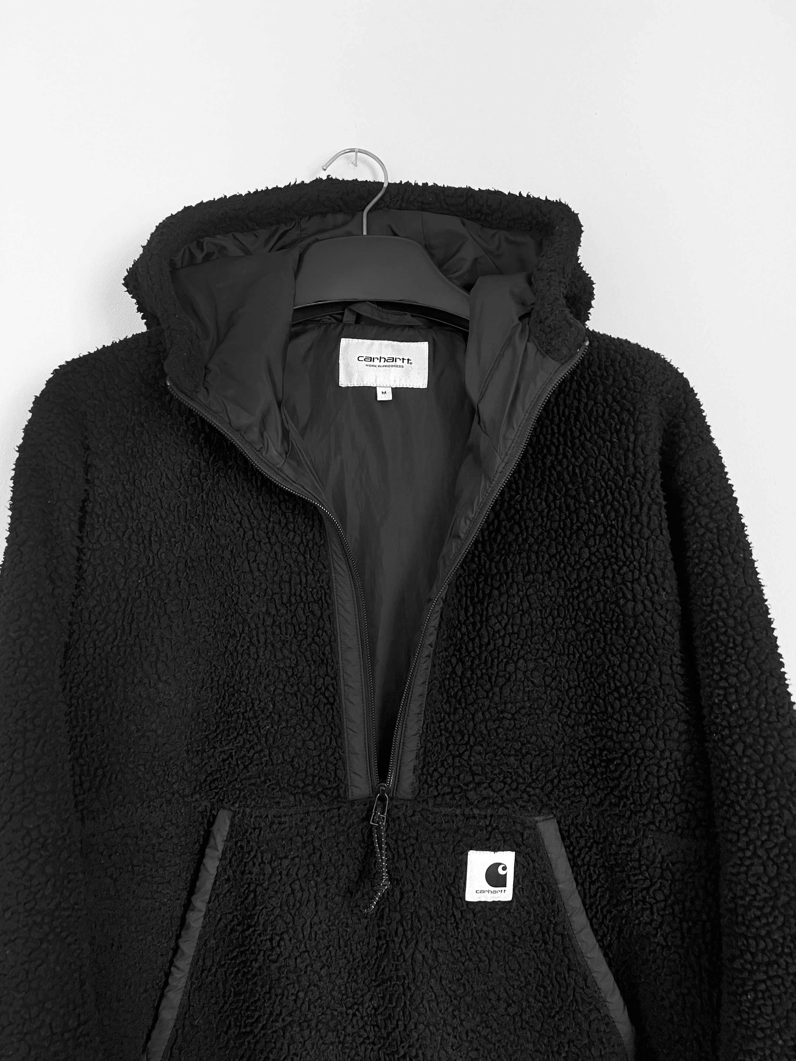 Carhartt Wip Carhartt WIP jacket fleece sherpa mohair fuzzy hooded Size US M / EU 48-50 / 2 - 6 Thumbnail