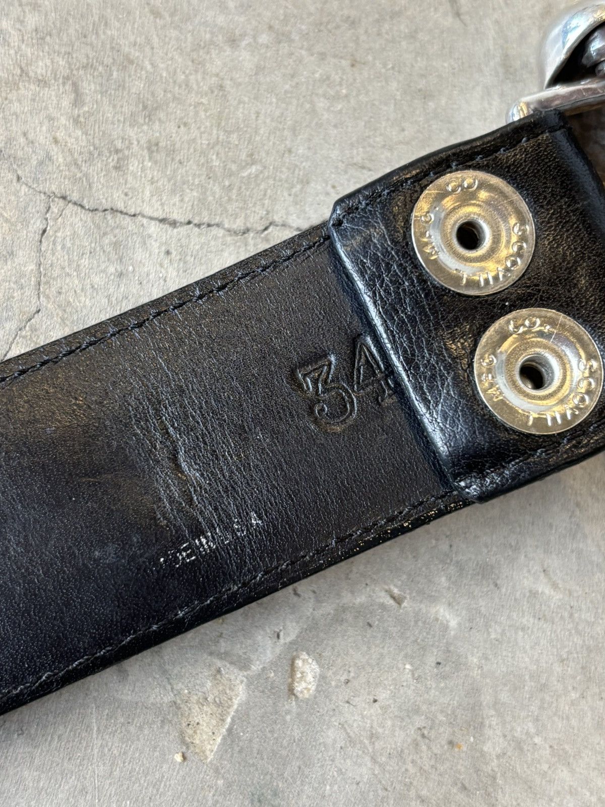 Chrome Hearts Chrome hearts Rolling Stones belt Size 34 - 5 Thumbnail