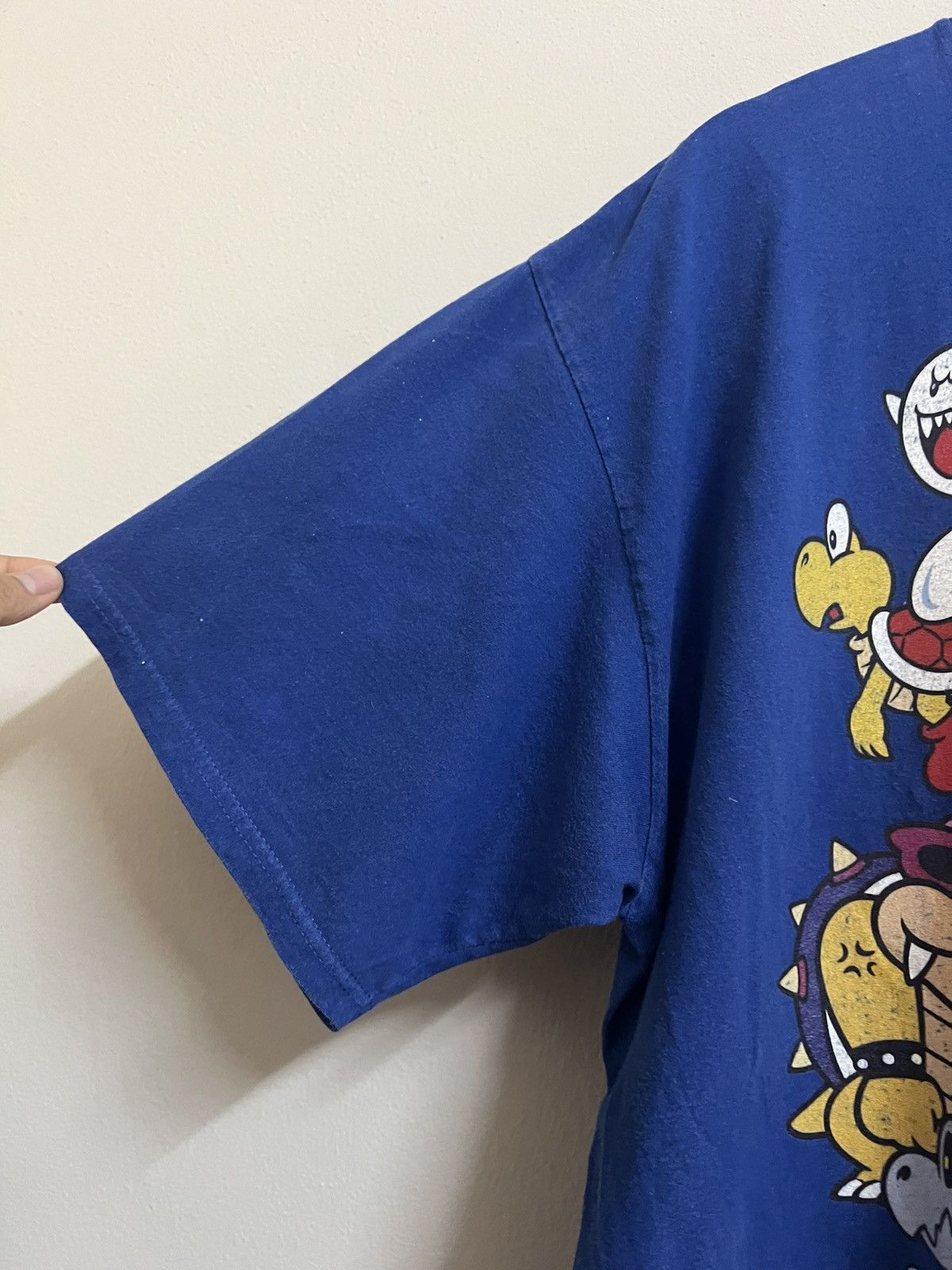 Nintendo Nintendo Super Mario Bowser & Minions Graphic Tee Blue XL Size US XL / EU 56 / 4 - 7 Thumbnail
