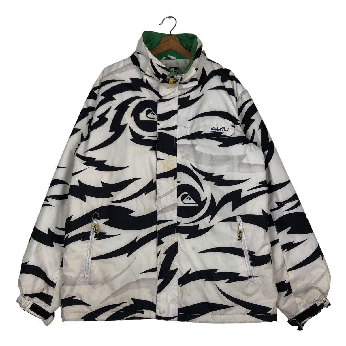 Japanese Brand 🔥Vintage Quicksilver Hunting Jacket Cargo Pocket Size US M / EU 48-50 / 2 - 1 Thumbnail