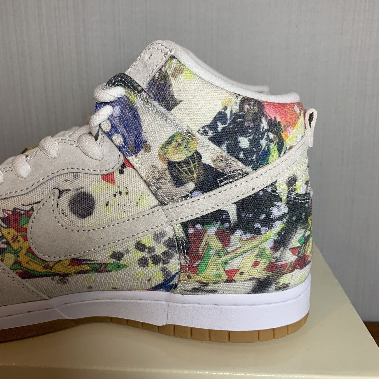 Nike × Supreme Supreme Nike SB Dunk High Rammellzee Size US 11 / EU 44 - 13 Thumbnail