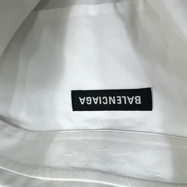 Balenciaga Balenciaga size 38 Embroidery the wave shirt 2501-Nextarrow Size US M / EU 48-50 / 2 - 4 Thumbnail