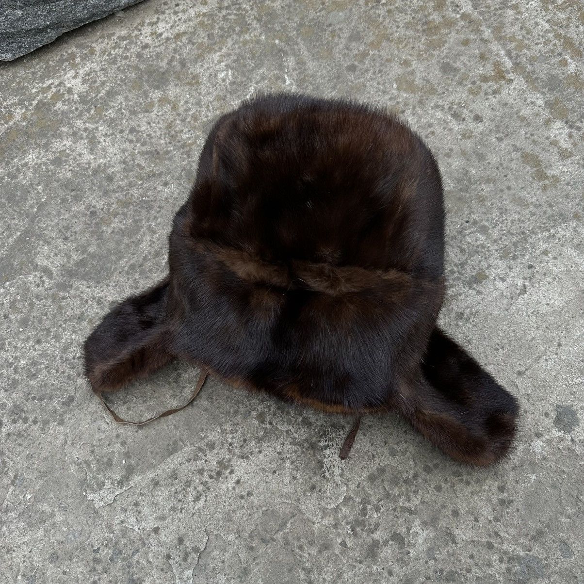 Other Vintage Japanese Style USSR Hat Shapka Ushanka Fur Cap Size ONE SIZE - 5 Thumbnail
