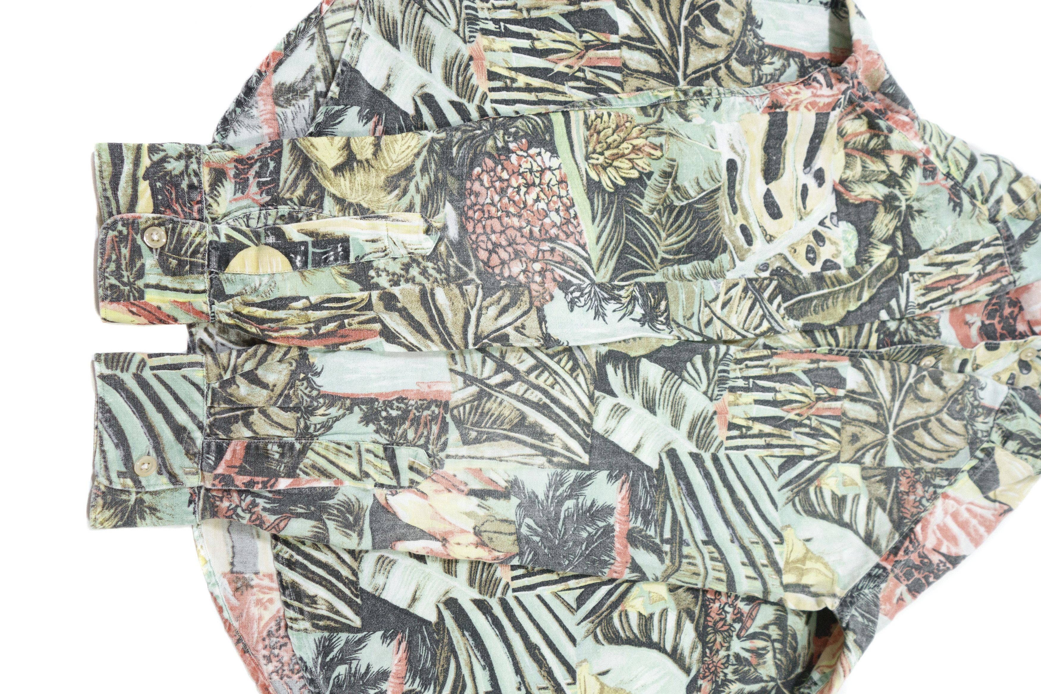 Our Legacy Jungle Amazonas Cotton Linen Shirt Size US S / EU 44-46 / 1 - 5 Thumbnail