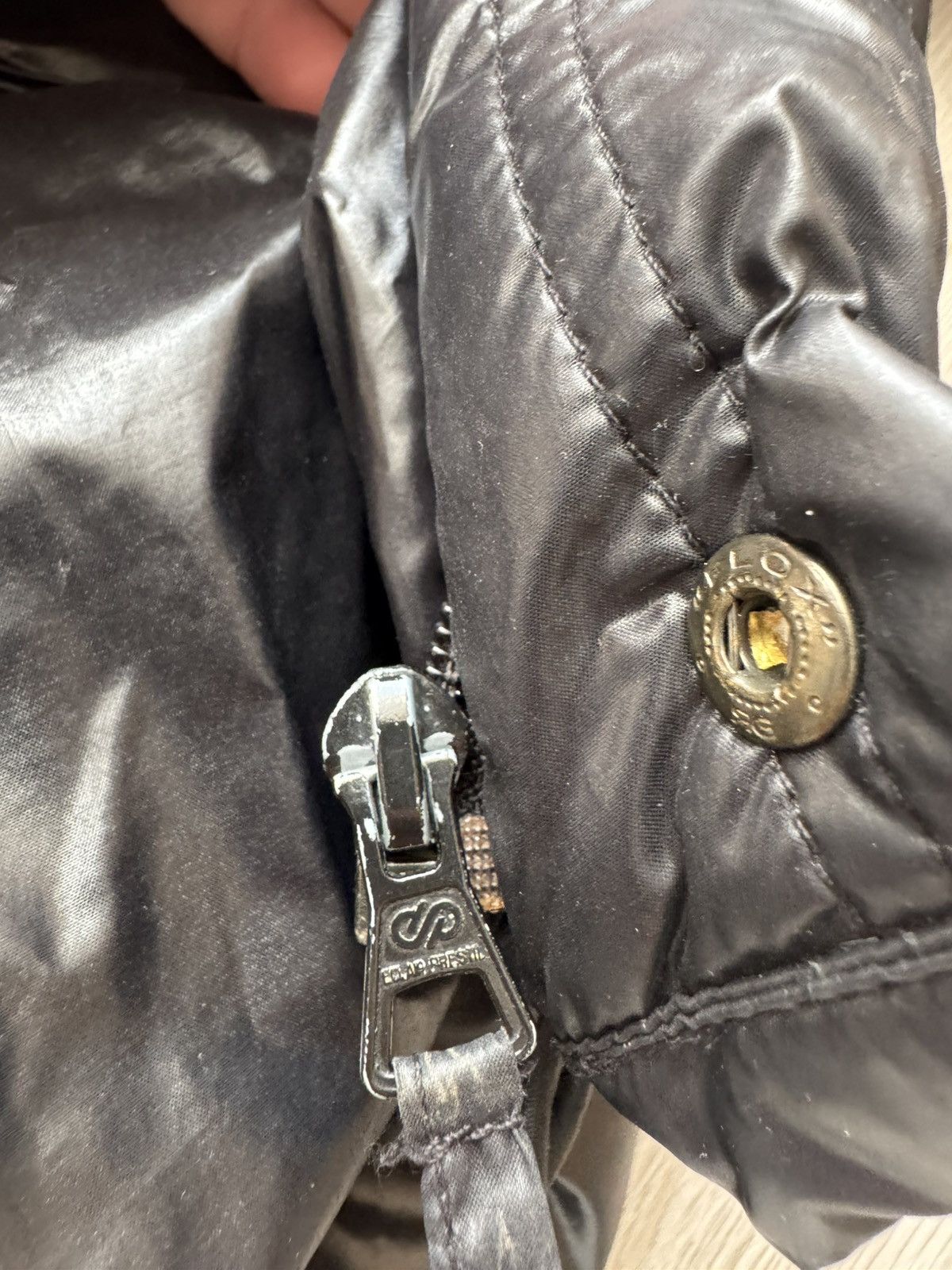 Moncler Vintage Moncler Puffer Jacket Dark Gray Size US XXL / EU 58 / 5 - 18 Thumbnail