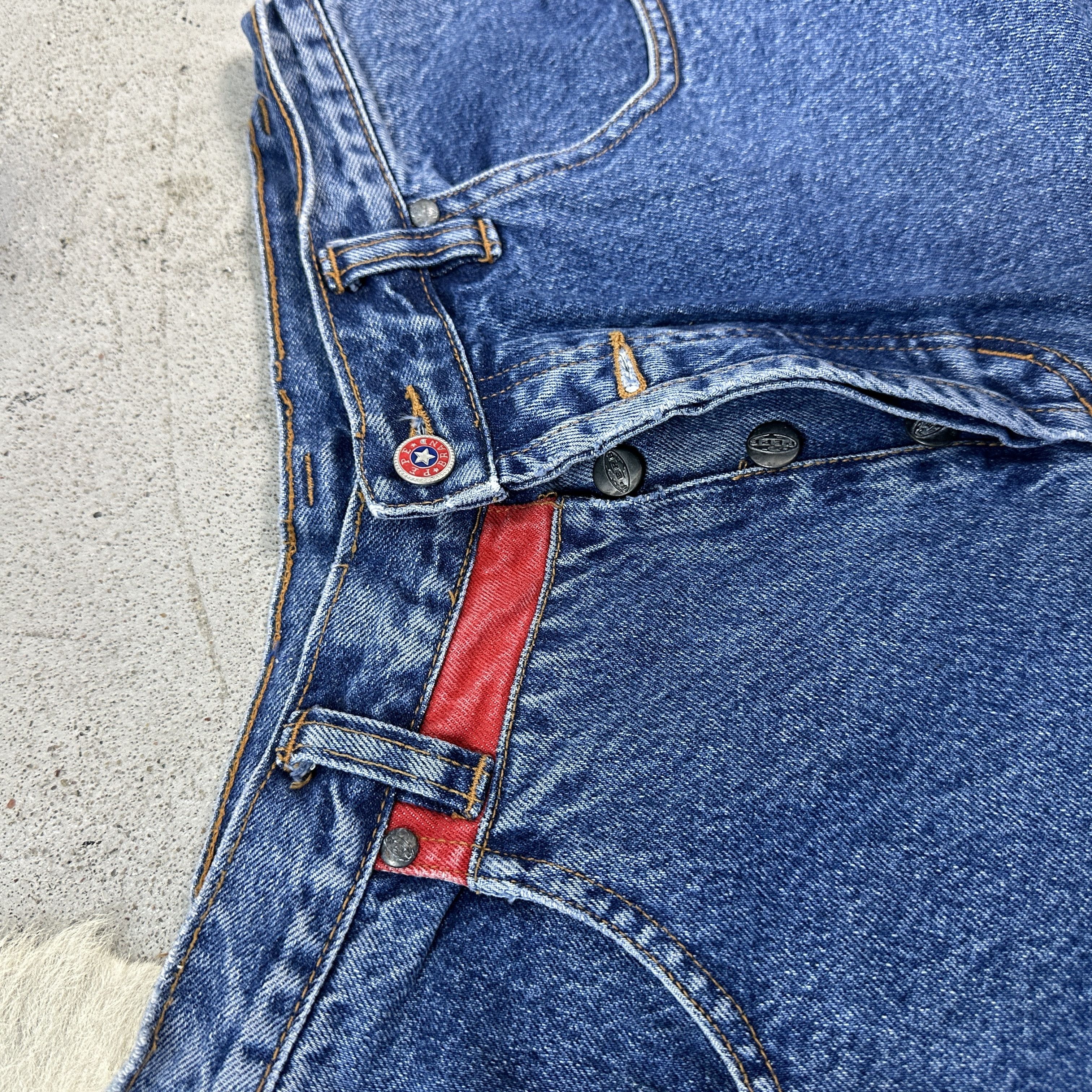 Vintage Vintage Denim Y2K Streetwear Flag Mom Jeans Size 30" / US 8 / IT 44 - 4 Thumbnail