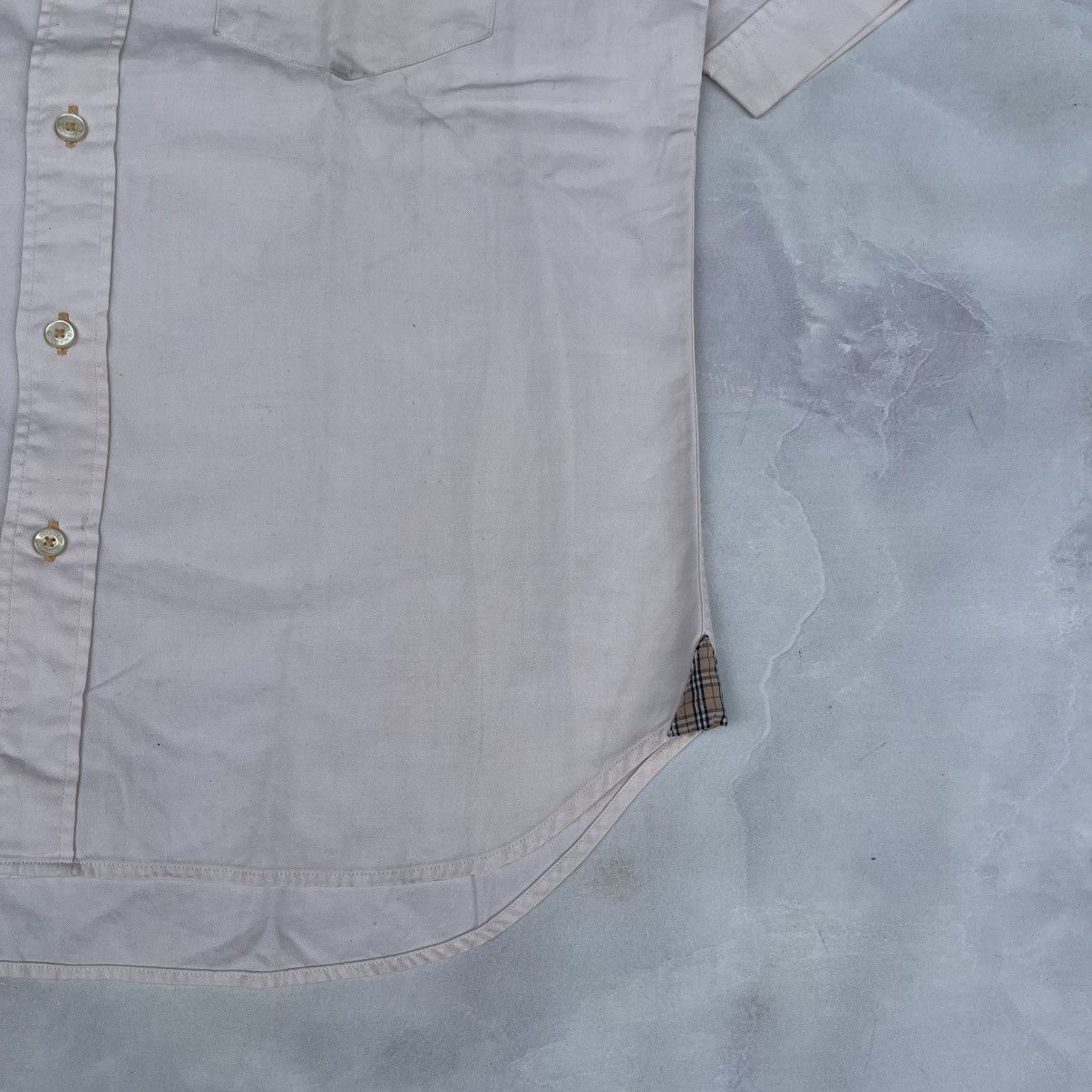 Burberry Burberry Black Label Pocket Logo Shirt Size US M / EU 48-50 / 2 - 4 Thumbnail