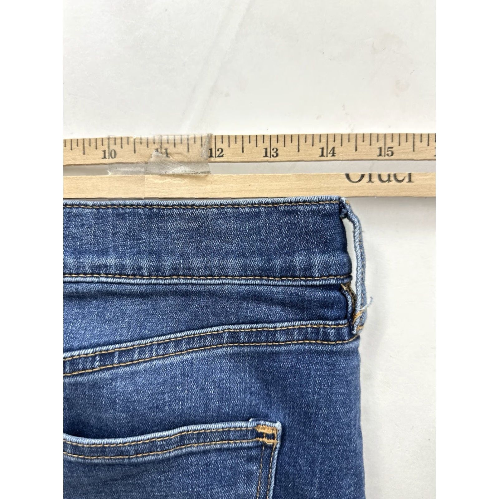 J.Crew J.Crew Denim Skirt Women's 6 Blue Knee Length Pencil Womens Size 28" / US 6 / IT 42 - 8 Thumbnail