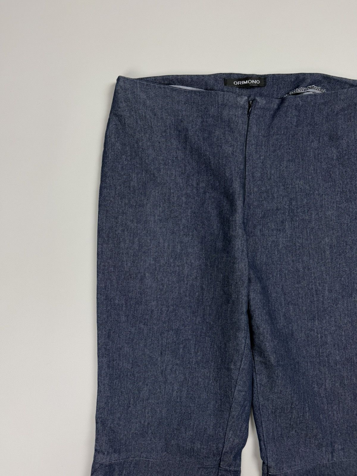 Japanese Brand Orimono Ladies Japanese Flared Low Rise Y2K Jeans Pants Size 32" / US 10 / IT 46 - 8 Thumbnail