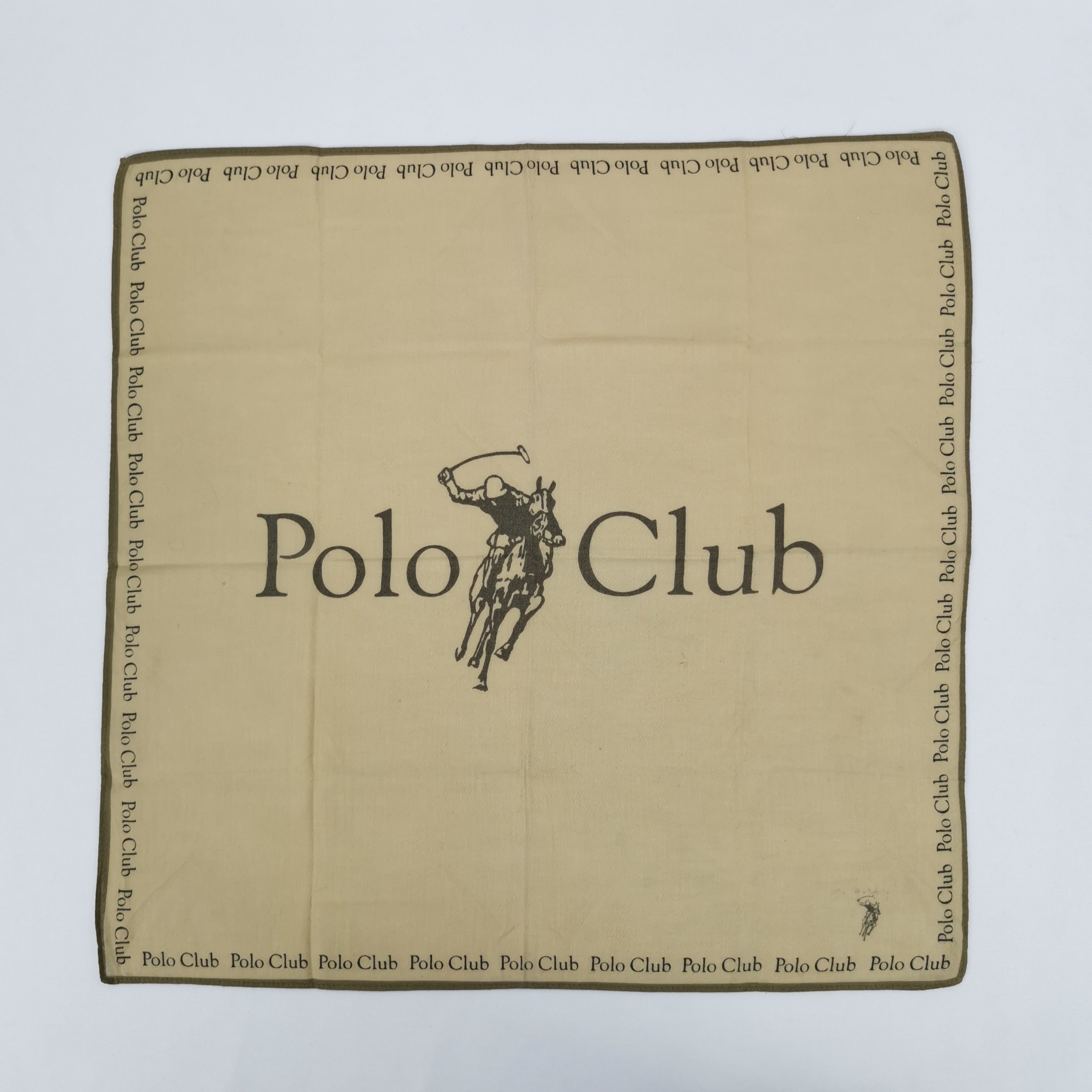 Polo Ralph Lauren Vintage Polo Club Handkerchief Neckerchief Bandana Size ONE SIZE - 1 Thumbnail