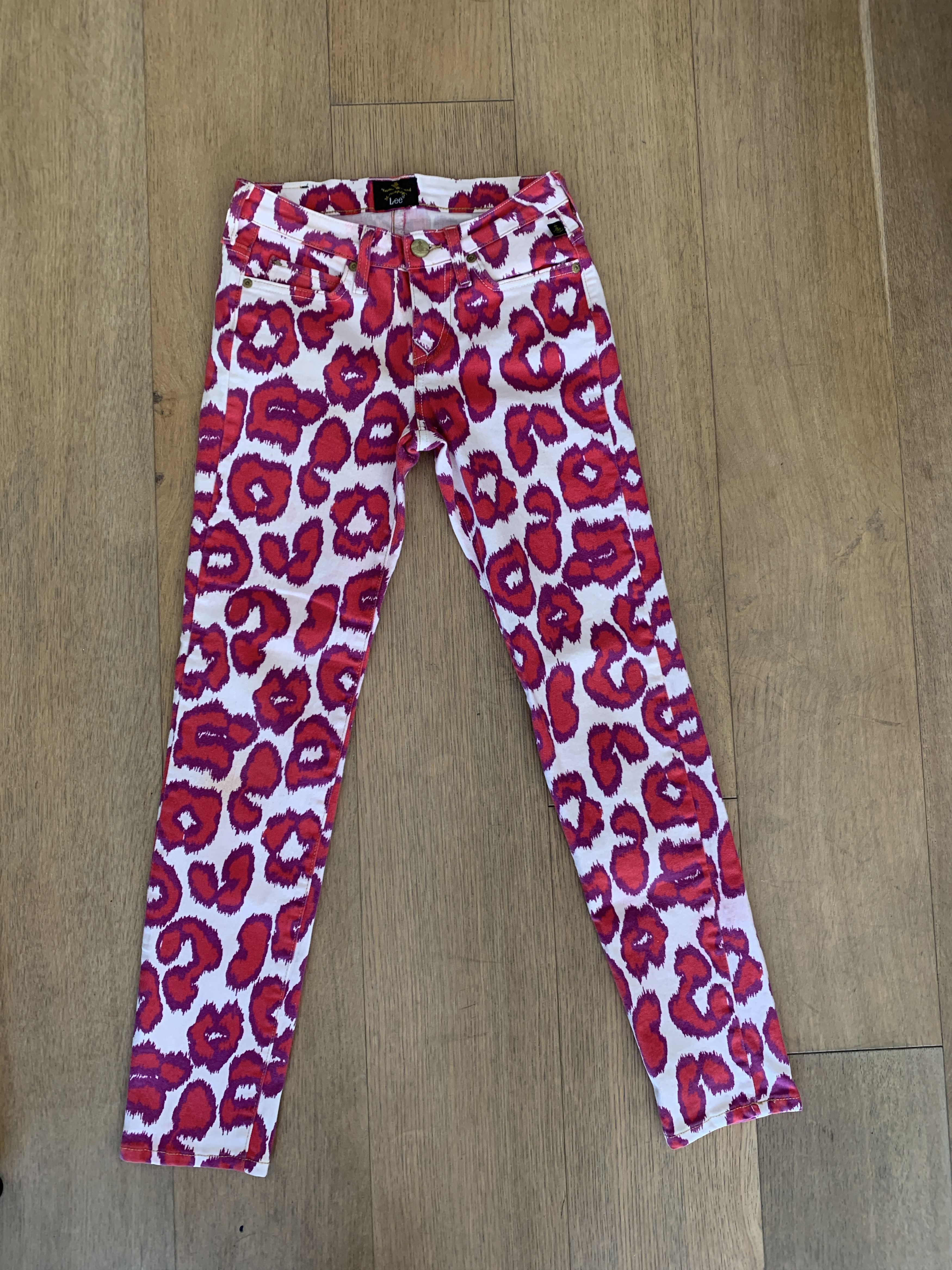 Lee × Vivienne Westwood Brand New Vintage LIPS Skinny Jeans Lee Collab Size 25" / US 0 / IT 36 - 1 Thumbnail
