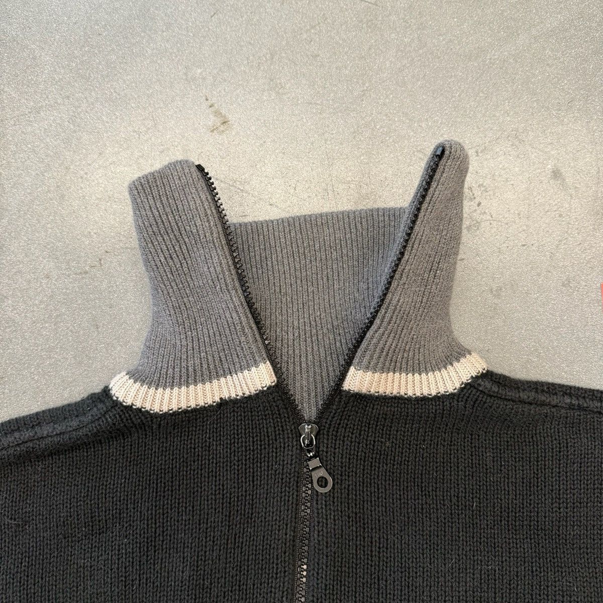 Marithe + Francois Girbaud Marithe Francois Girbaud Quarter Zip Pullover Size US L / EU 52-54 / 3 - 4 Thumbnail