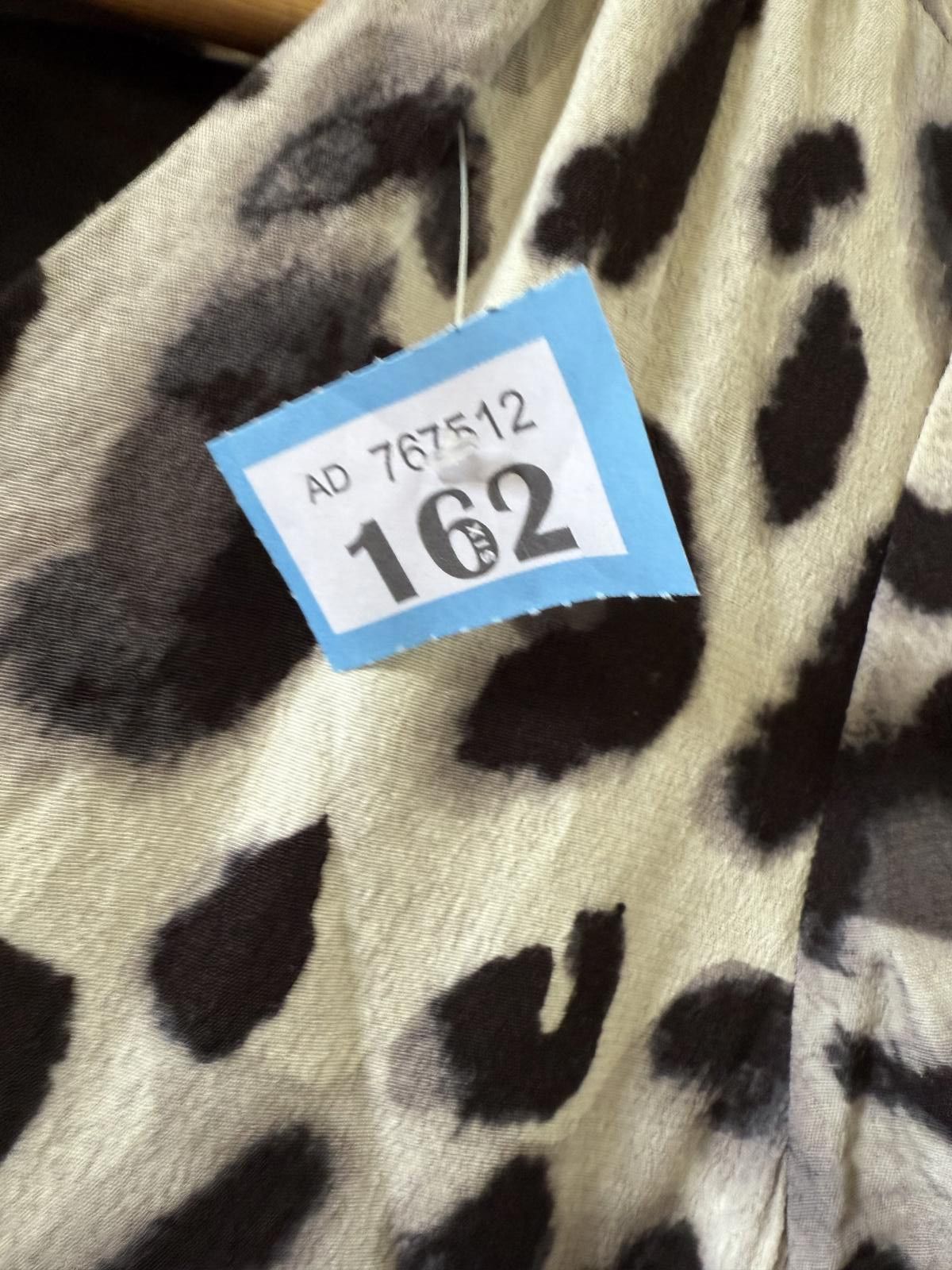 Unknown London Leopard Print Long Sleeve Wrap Dress Size M / US 6-8 / IT 42-44 - 2 Thumbnail