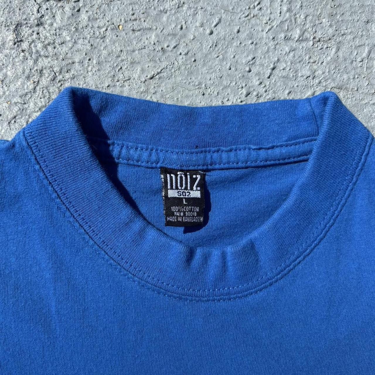 Vintage Early 2000s Noiz Blue Rap Legends Tee Shirt Size US L / EU 52-54 / 3 - 4 Thumbnail