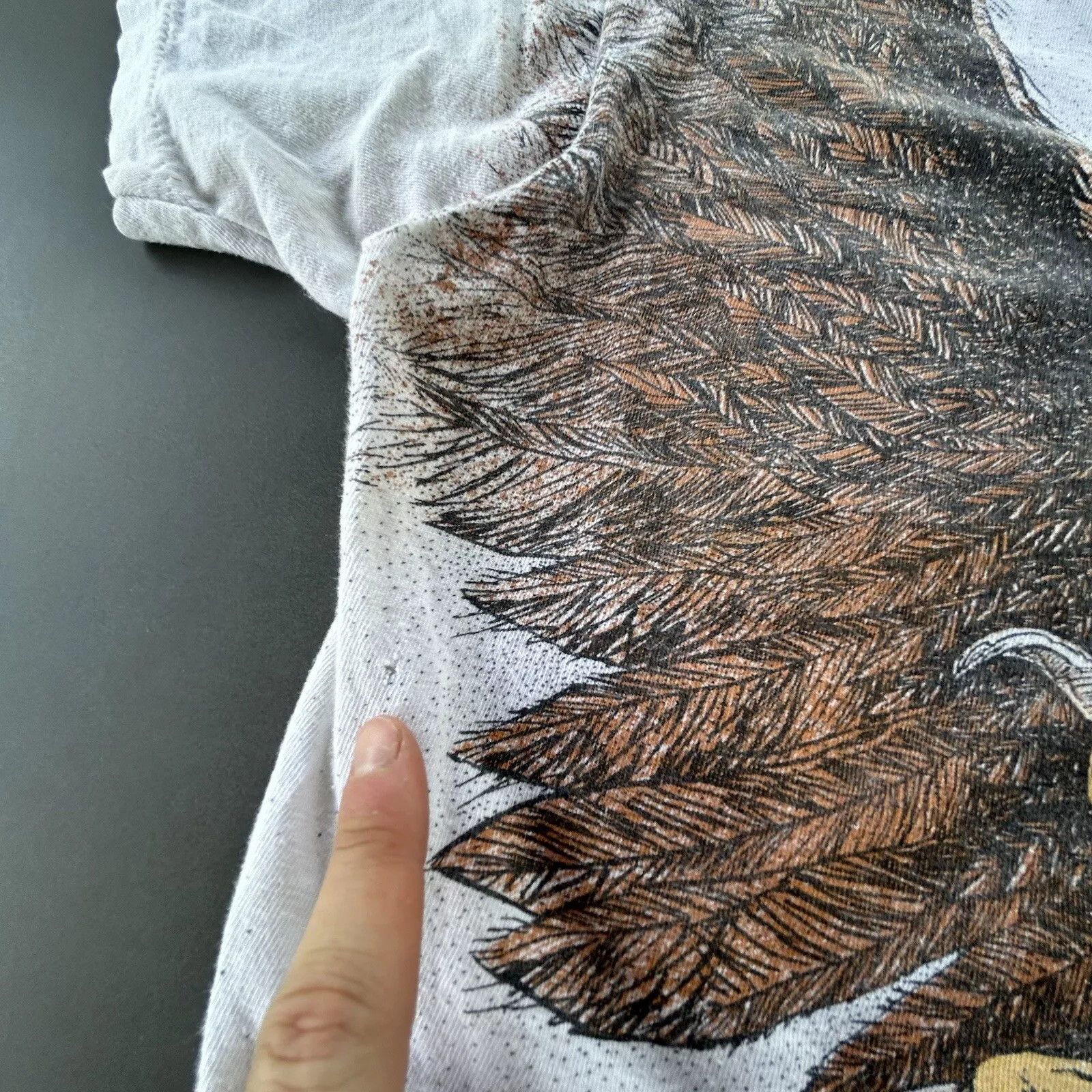Vintage Vintage Flying Eagle Shirt Mens XL 90s All Over Print Size US XL / EU 56 / 4 - 6 Thumbnail