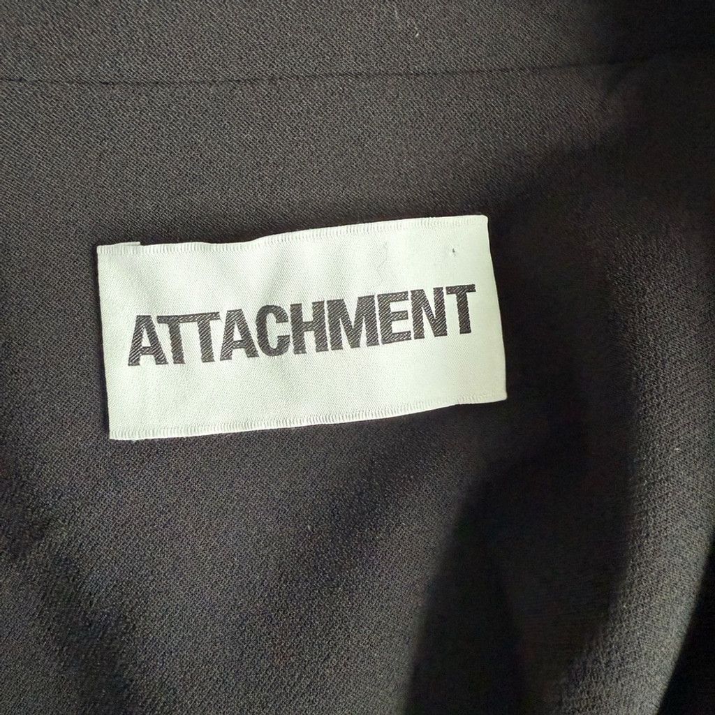 Attachment Attachment Men's Black Single Breasted Blazer Japan JP3 Size 40R - 4 Thumbnail