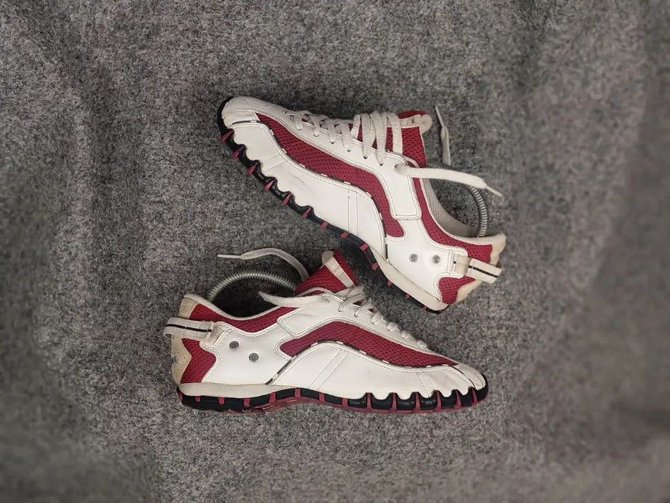 Rare Vintage Diesel Y2K Style Colorful Red Logo Sneakers