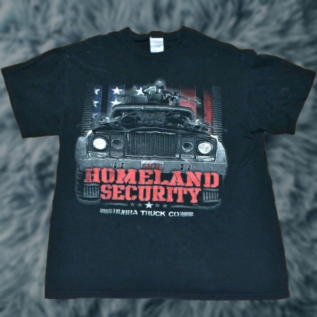 Gildan Home Land Security SHTF Bubba Truck Co Shirt Medium American Defense Redneck Size US M / EU 48-50 / 2 - 1 Preview